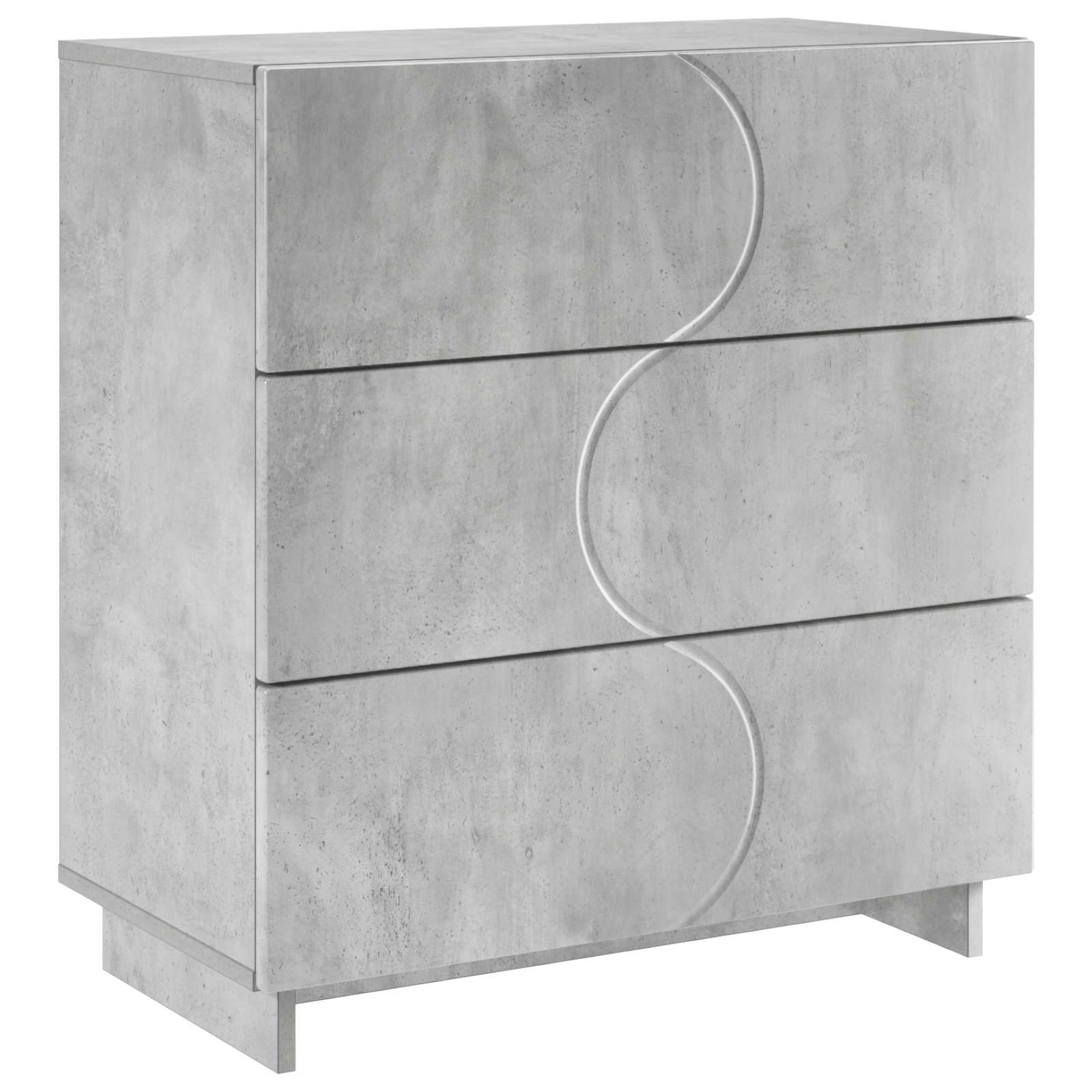 Komoda Betono pilka 70 x 38 x 75 cm Apdirbta mediena