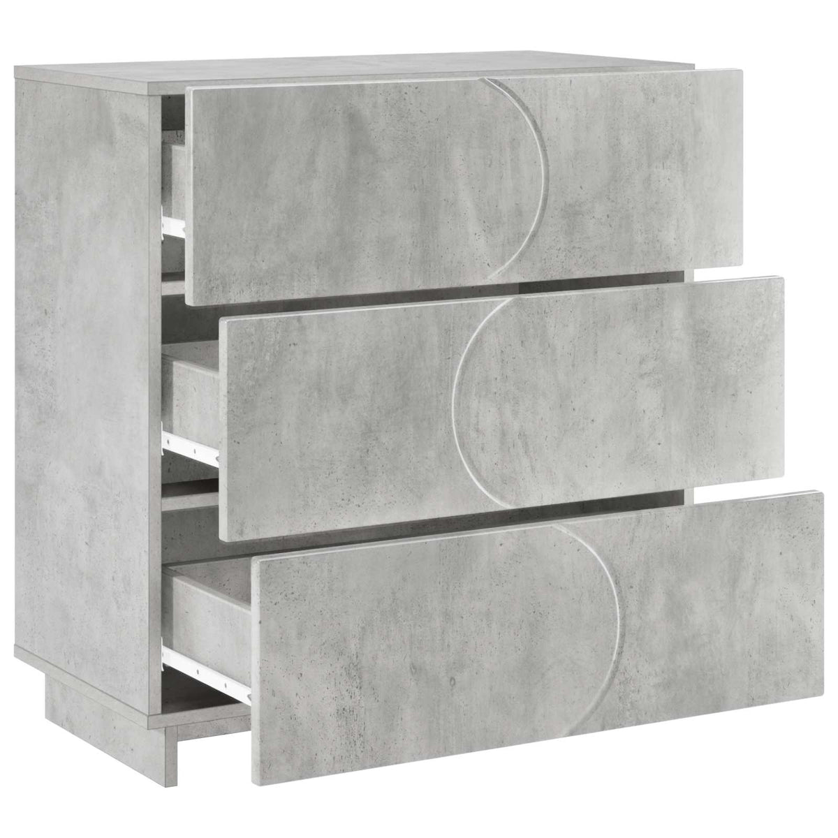 Komoda Betono pilka 70 x 38 x 75 cm Apdirbta mediena