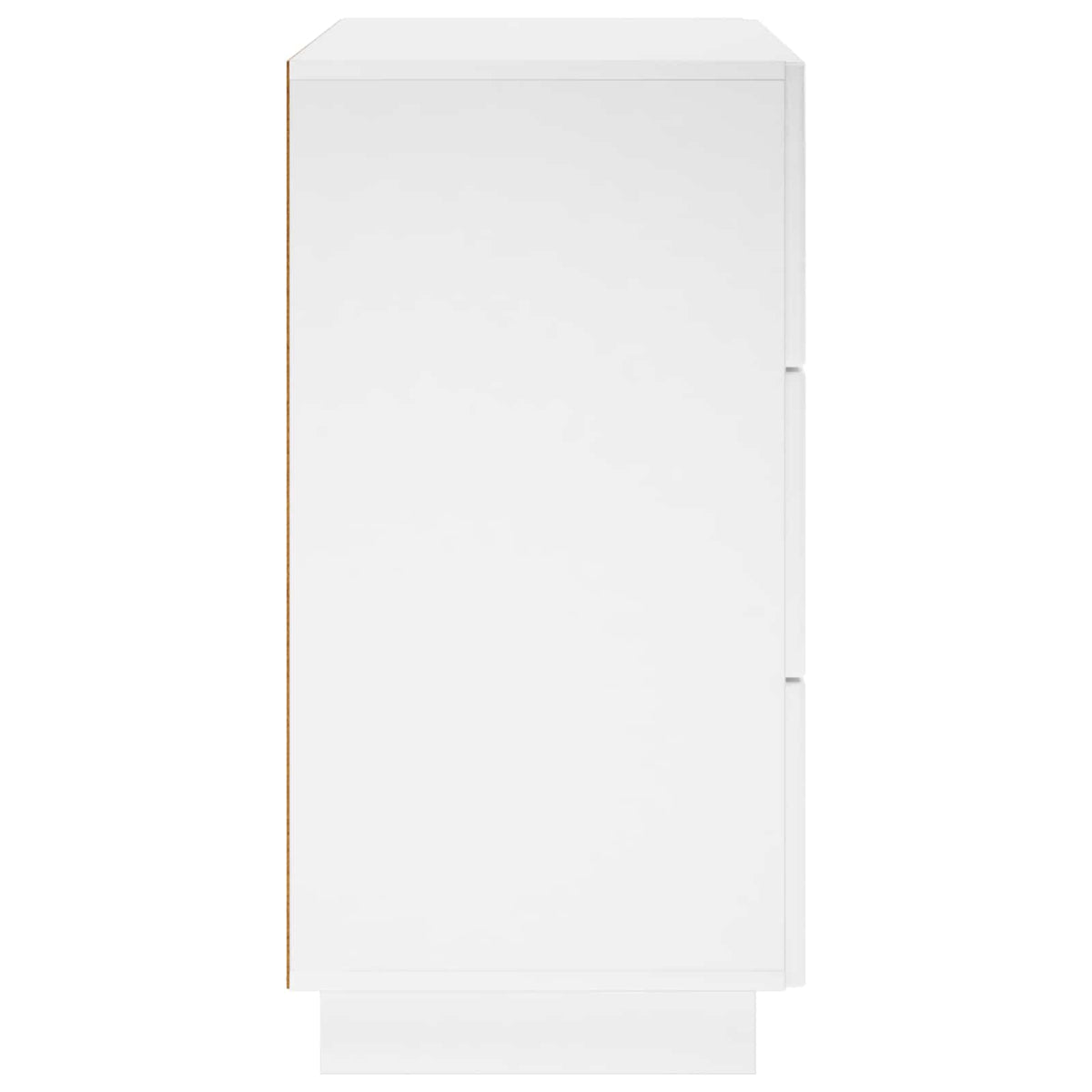 Komoda Itin blizgi balta 70 x 38 x 75 cm Apdirbta mediena