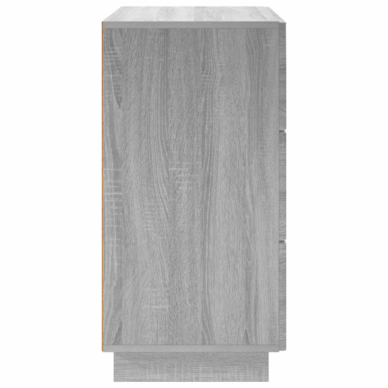 Komoda Pilka Sonoma 70 x 38 x 75 cm Apdirbta mediena