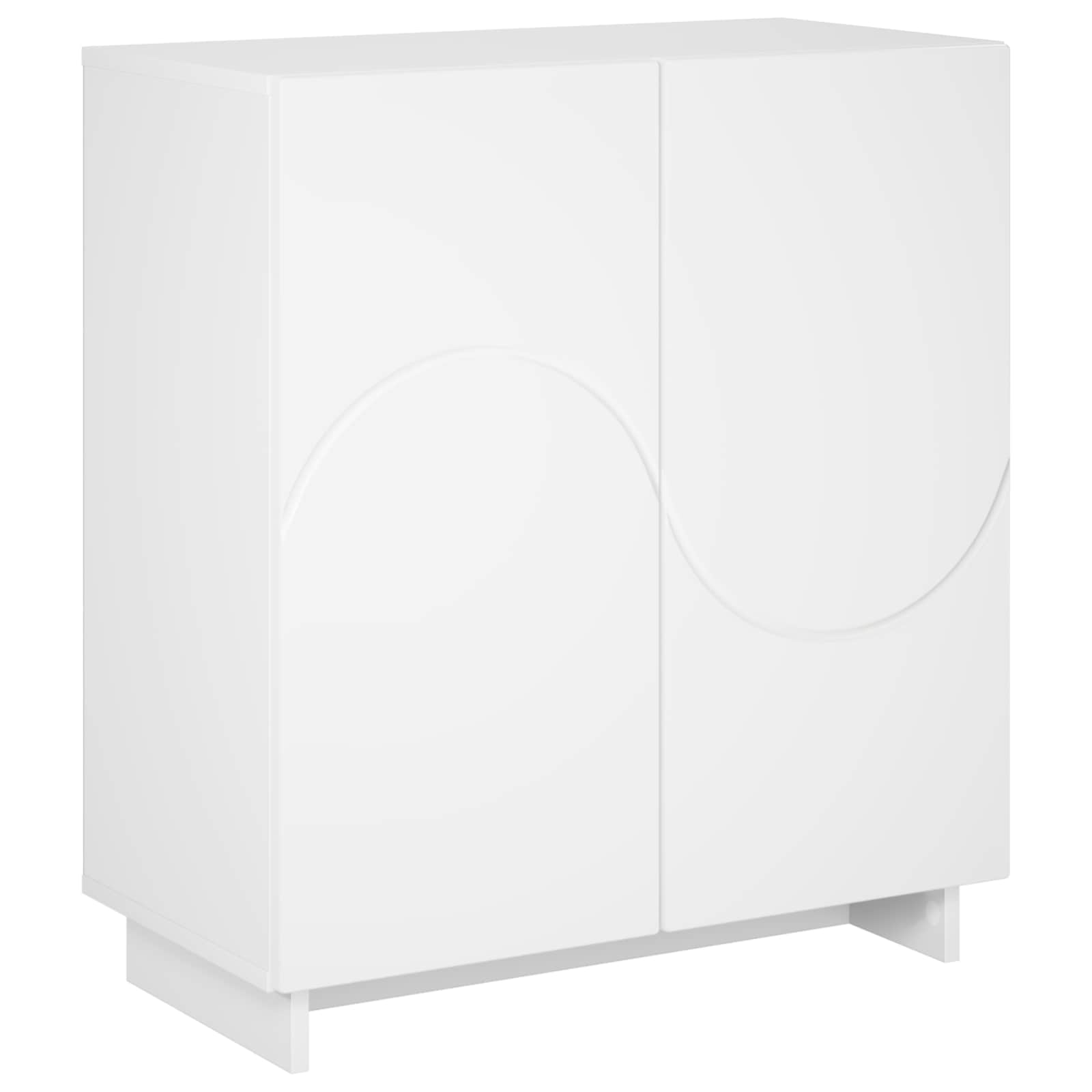 Komoda Balta 67 x 34.5 x 75 cm Apdorota mediena