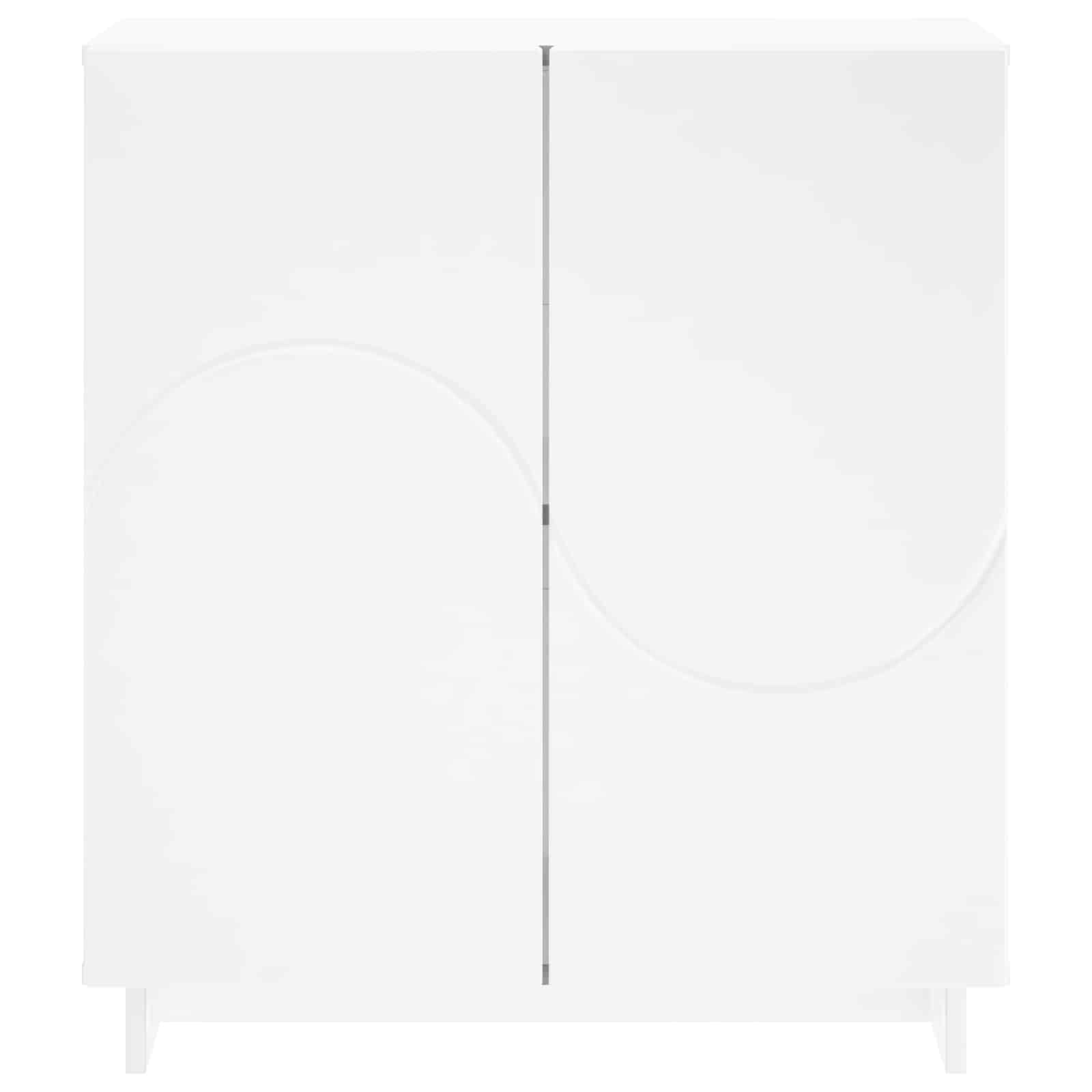 Komoda Balta 67 x 34.5 x 75 cm Apdorota mediena