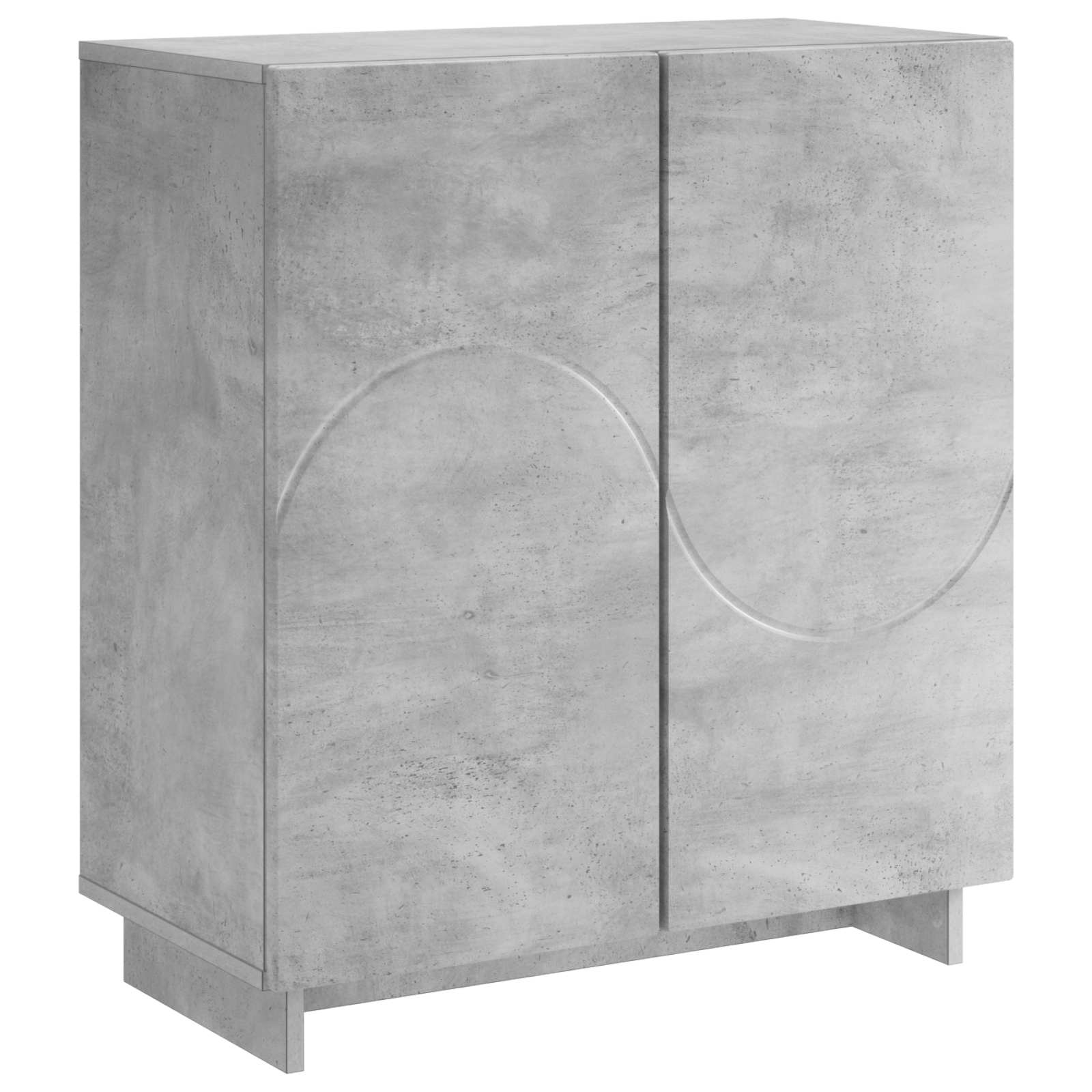 Komoda Betono pilka 67 x 34.5 x 75 cm Apdorota mediena