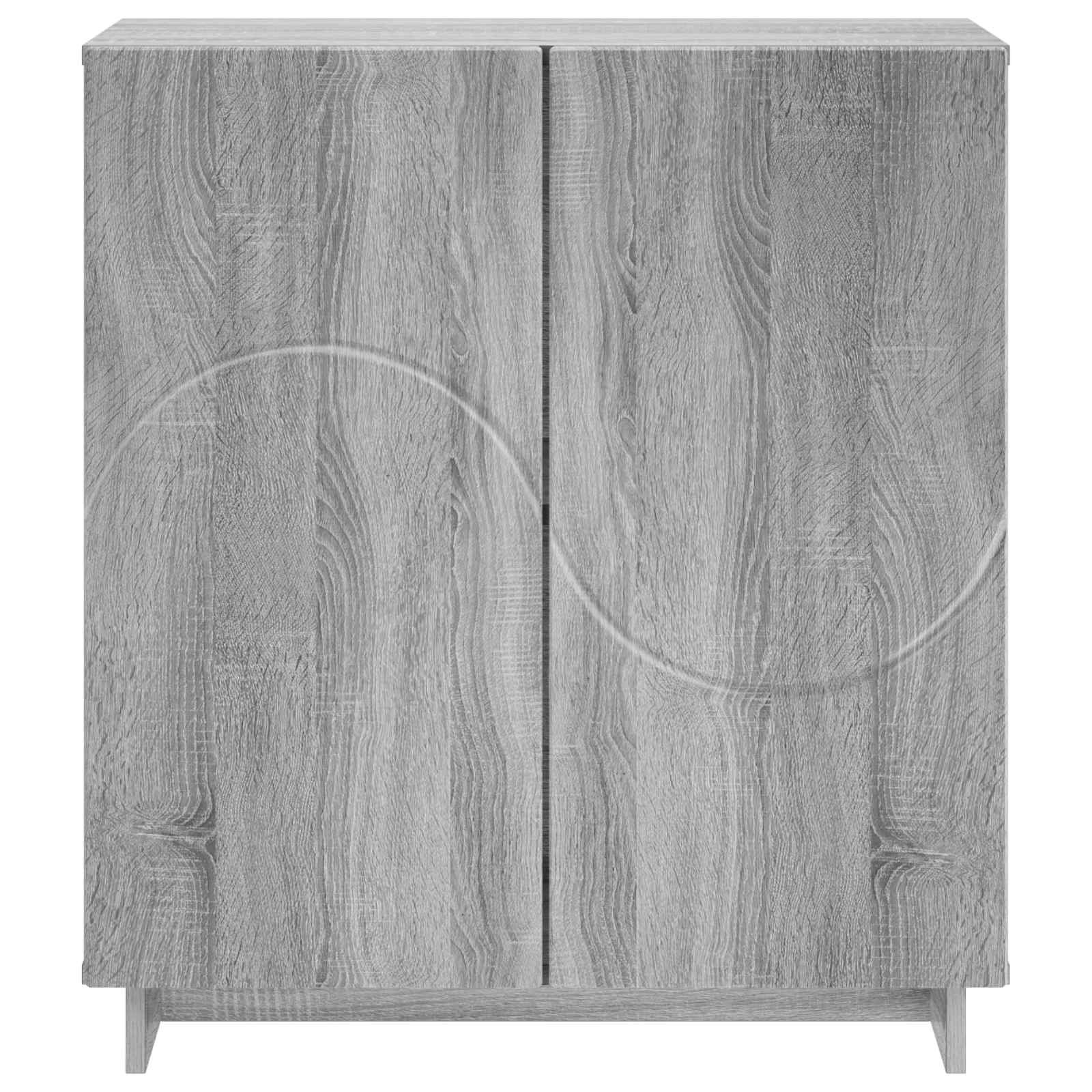 Komoda Pilka Sonoma 67 x 34.5 x 75 cm Apdorota mediena