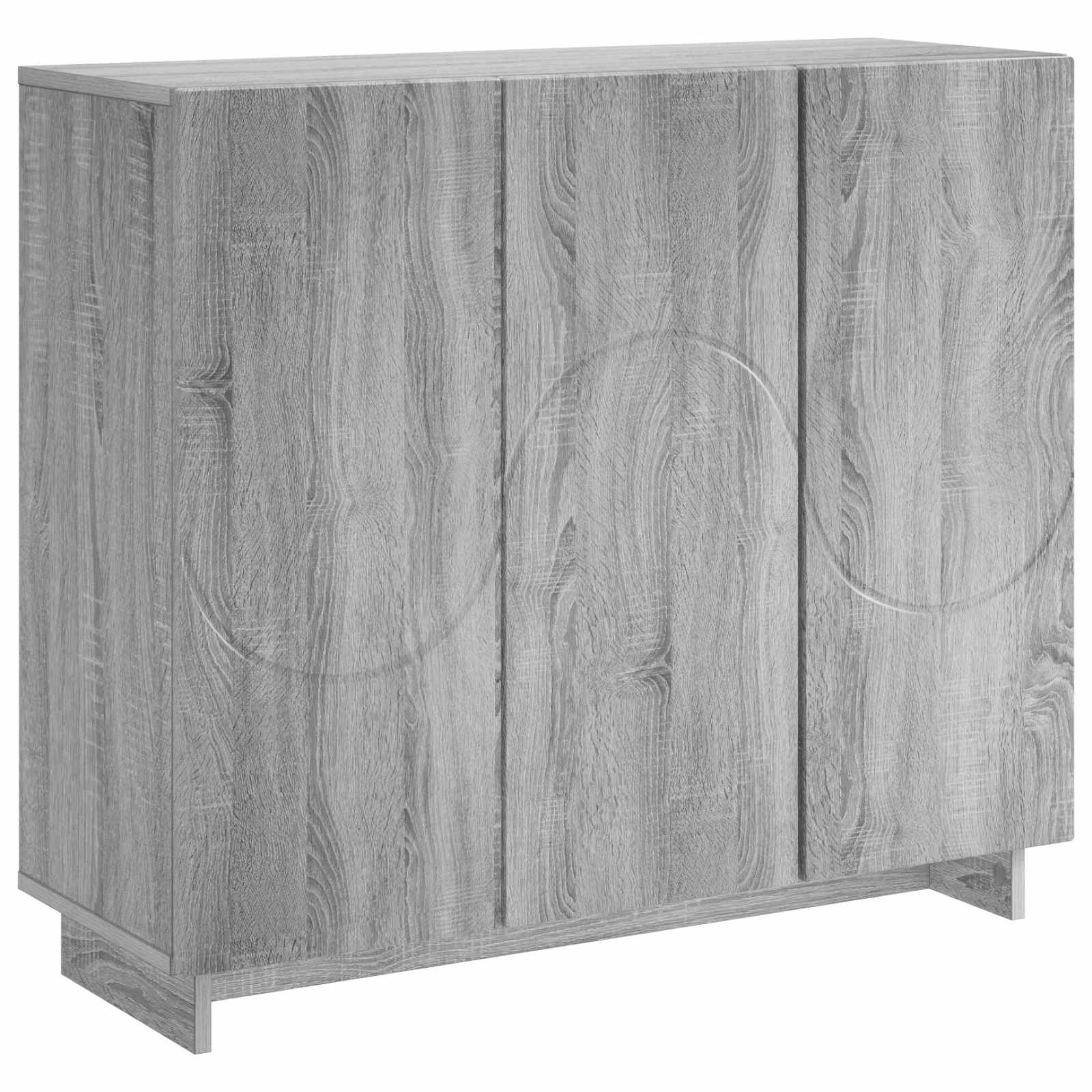 Komoda Pilka Sonoma 85,5 x 31 x 75 cm Apdirbta mediena