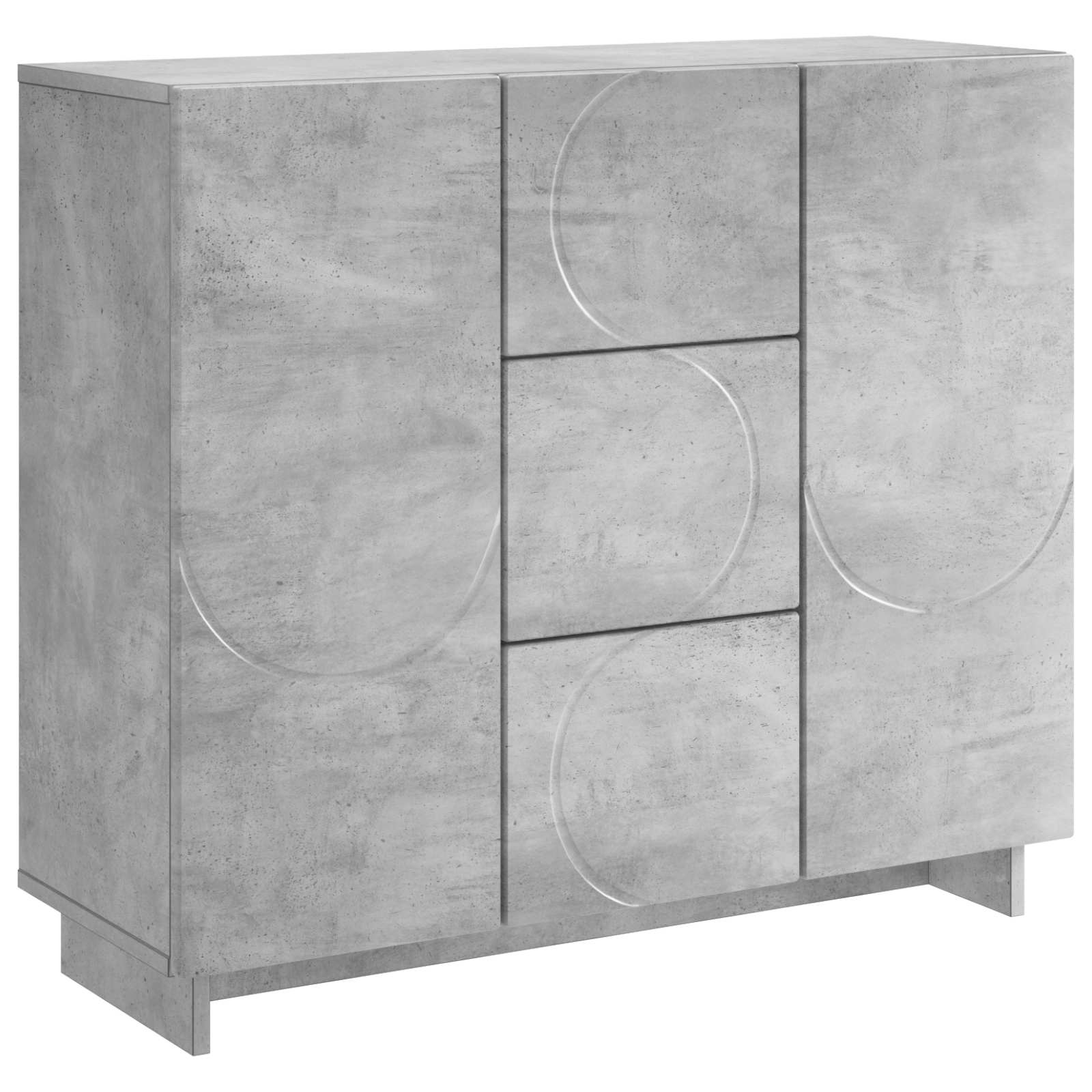 Kabalas Betono pilka 85,5 x 31 x 75 cm Apdirbta mediena