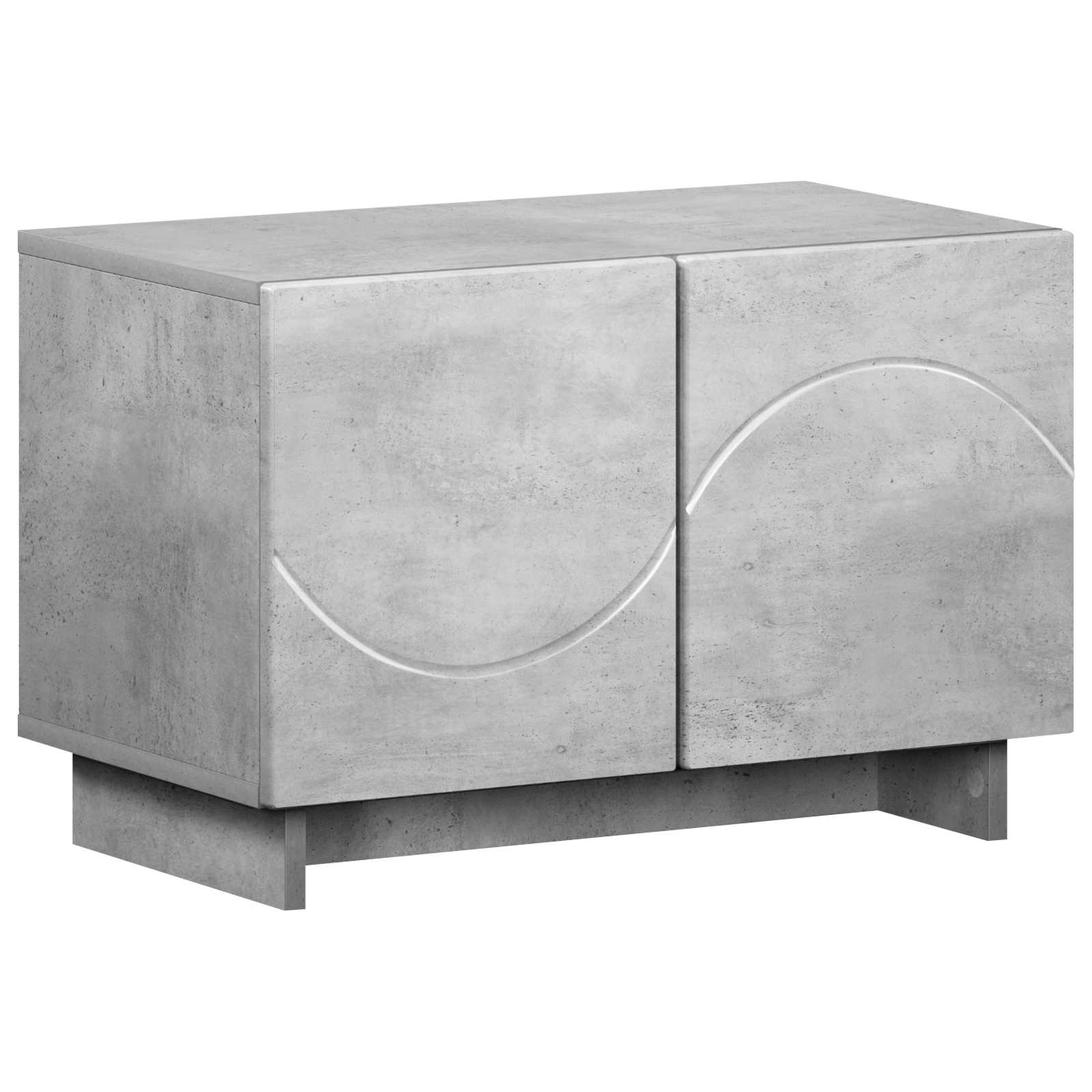 Televizoriaus stovas 60 x 34,5 x 40 cm Betono pilka