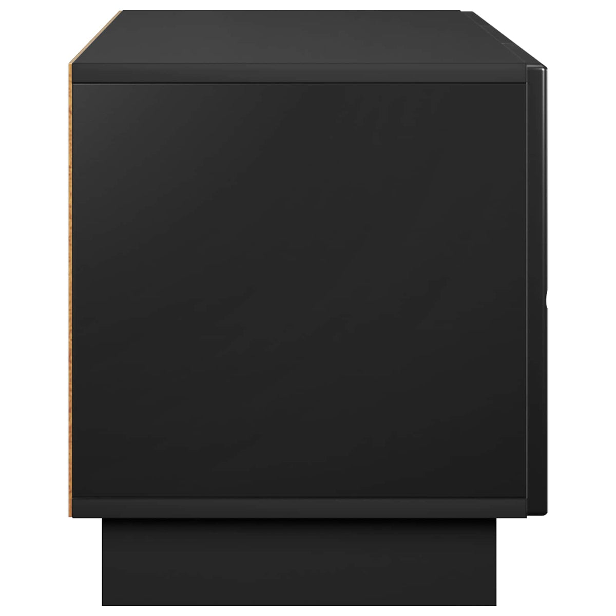 Televizoriaus stovas 90 x 34.5 x 40 cm Juoda Apdirbta mediena