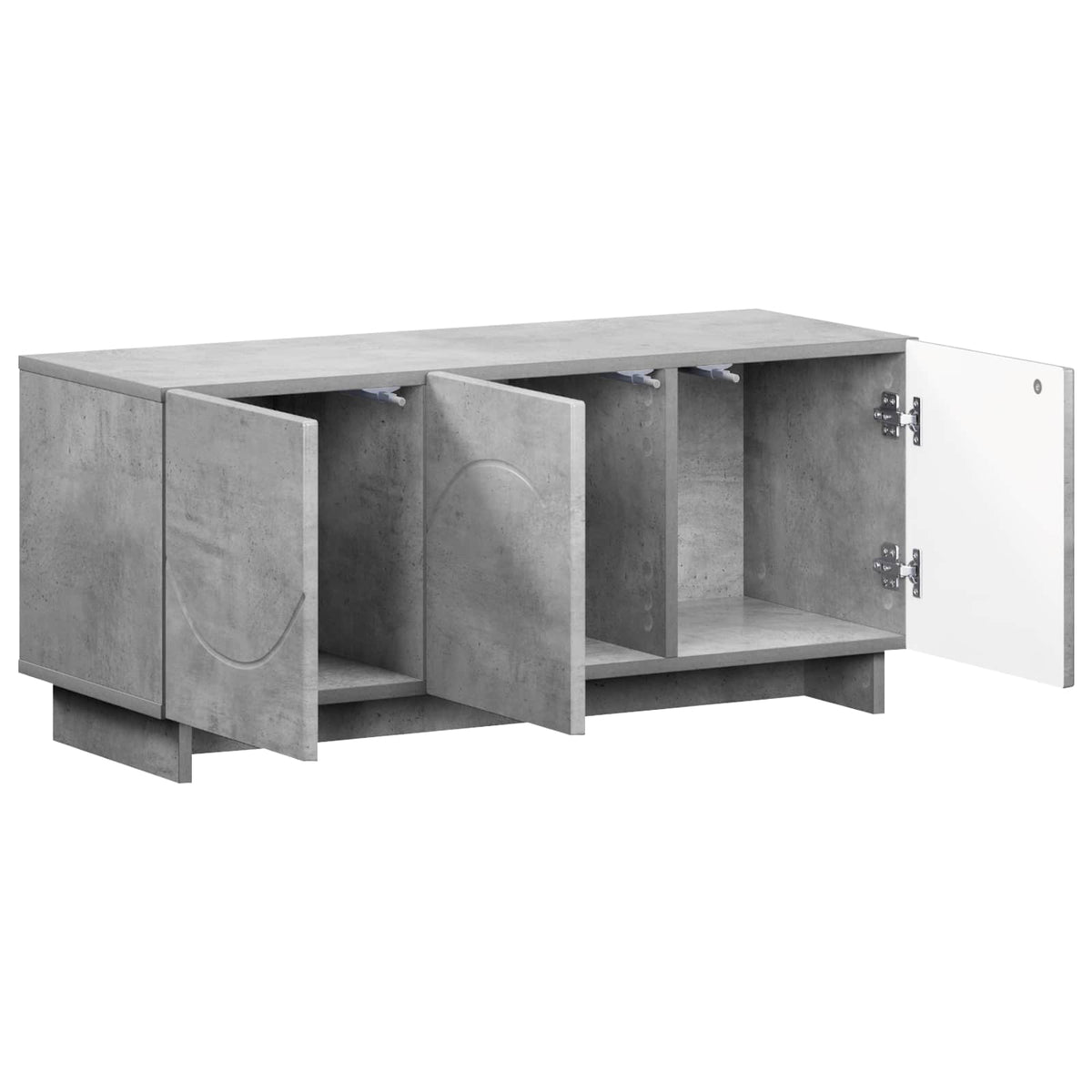 Televizoriaus stovas 90 x 34.5 x 40 cm Betono pilka