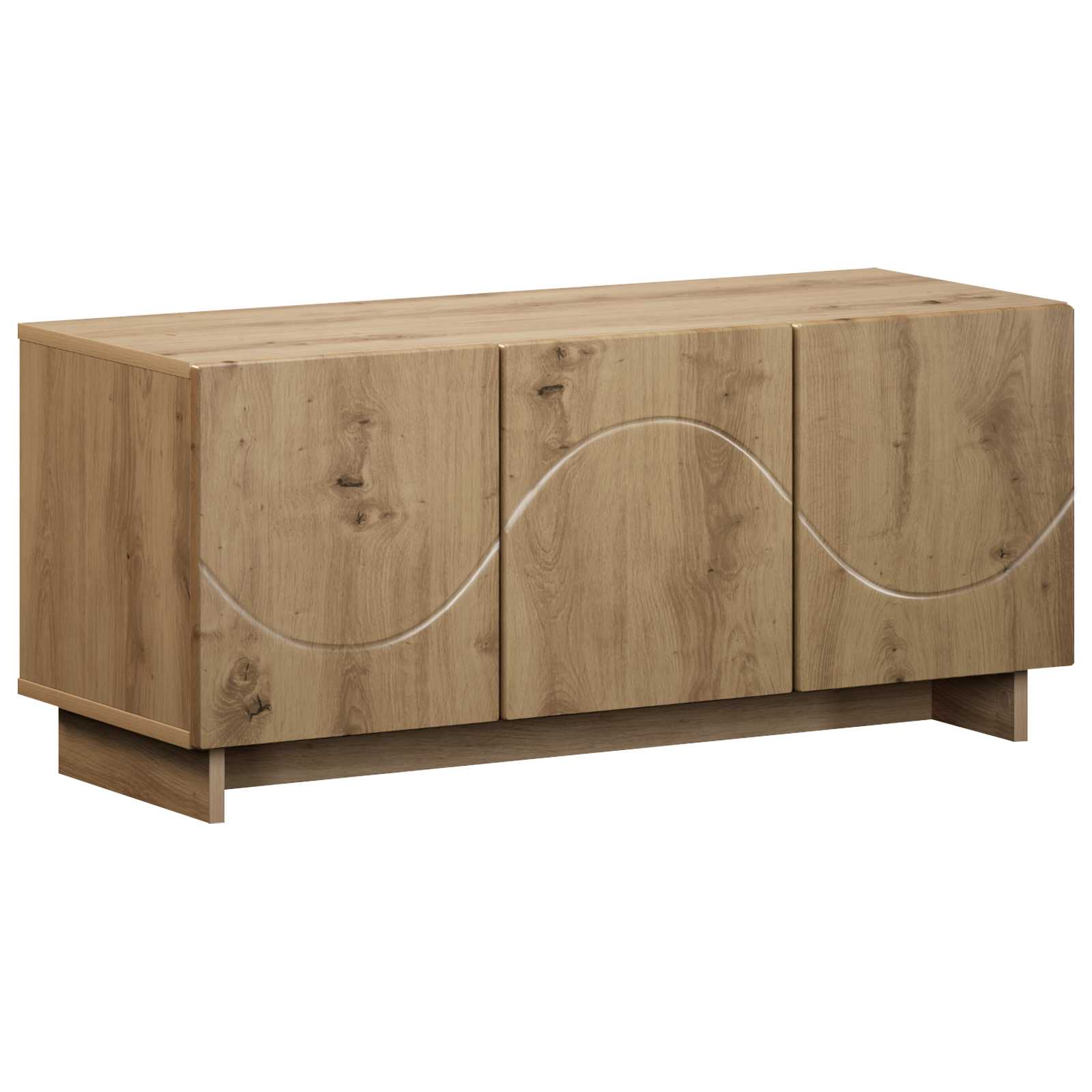 Televizoriaus stovas 90 x 34.5 x 40 cm Artisano ąžuolo