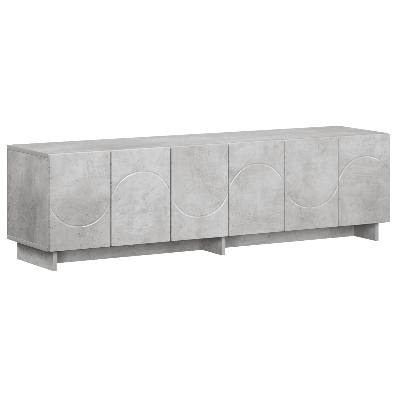 Televizoriaus stovas 140 x 34,5 x 40 cm Betono pilka