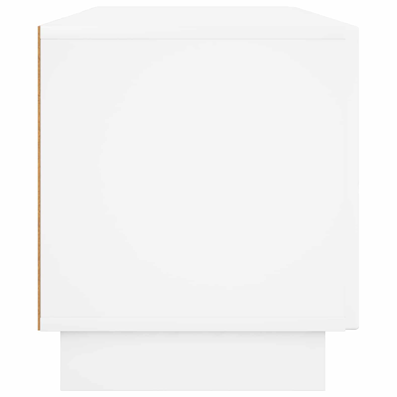 Televizoriaus stovas 140 x 34,5 x 40 cm Itin blizgi balta