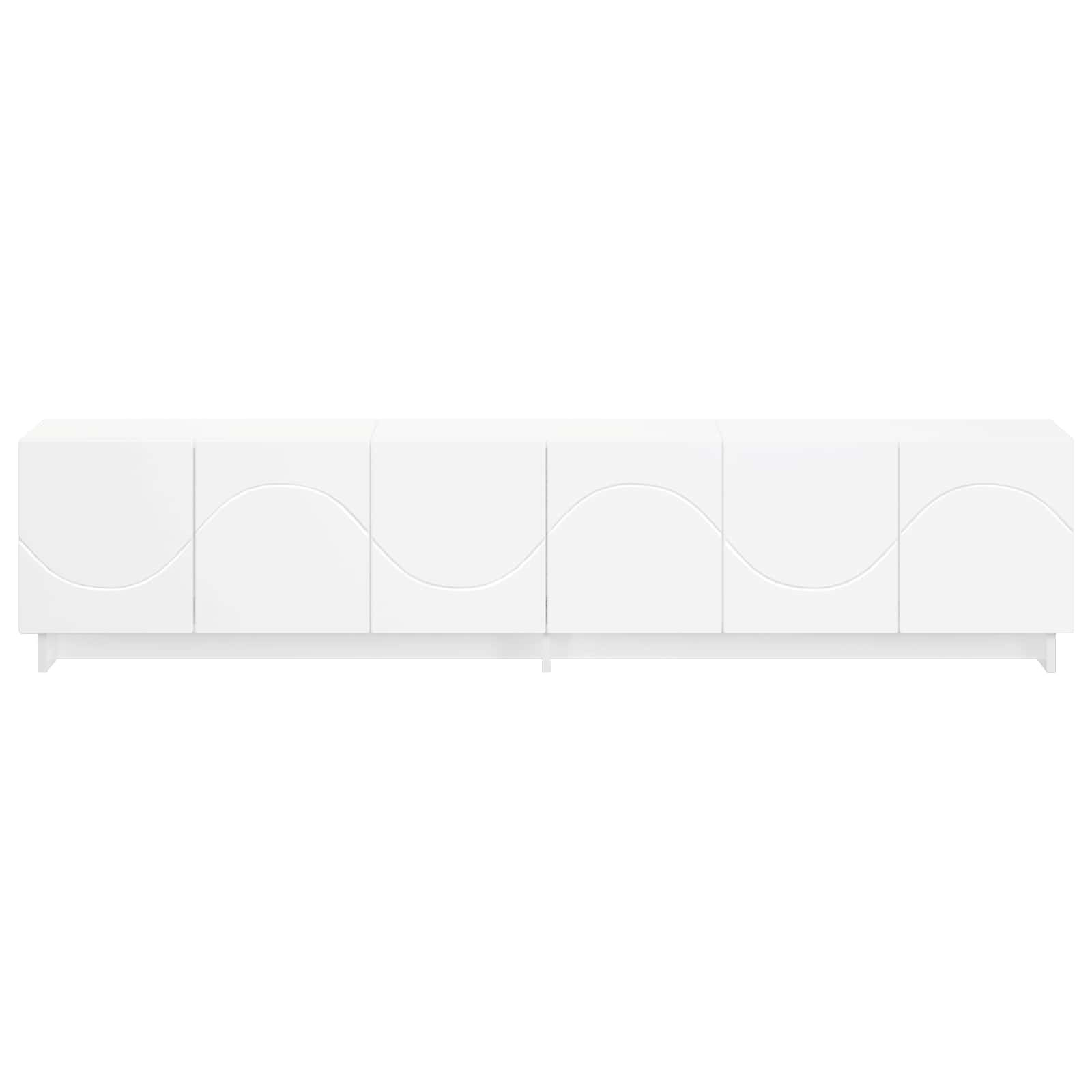 Televizoriaus stovas 179.5 x 34.5 x 40 cm Balta