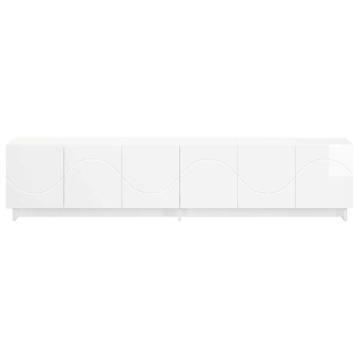 Televizoriaus stovas 179.5 x 34.5 x 40 cm Itin blizgi balta