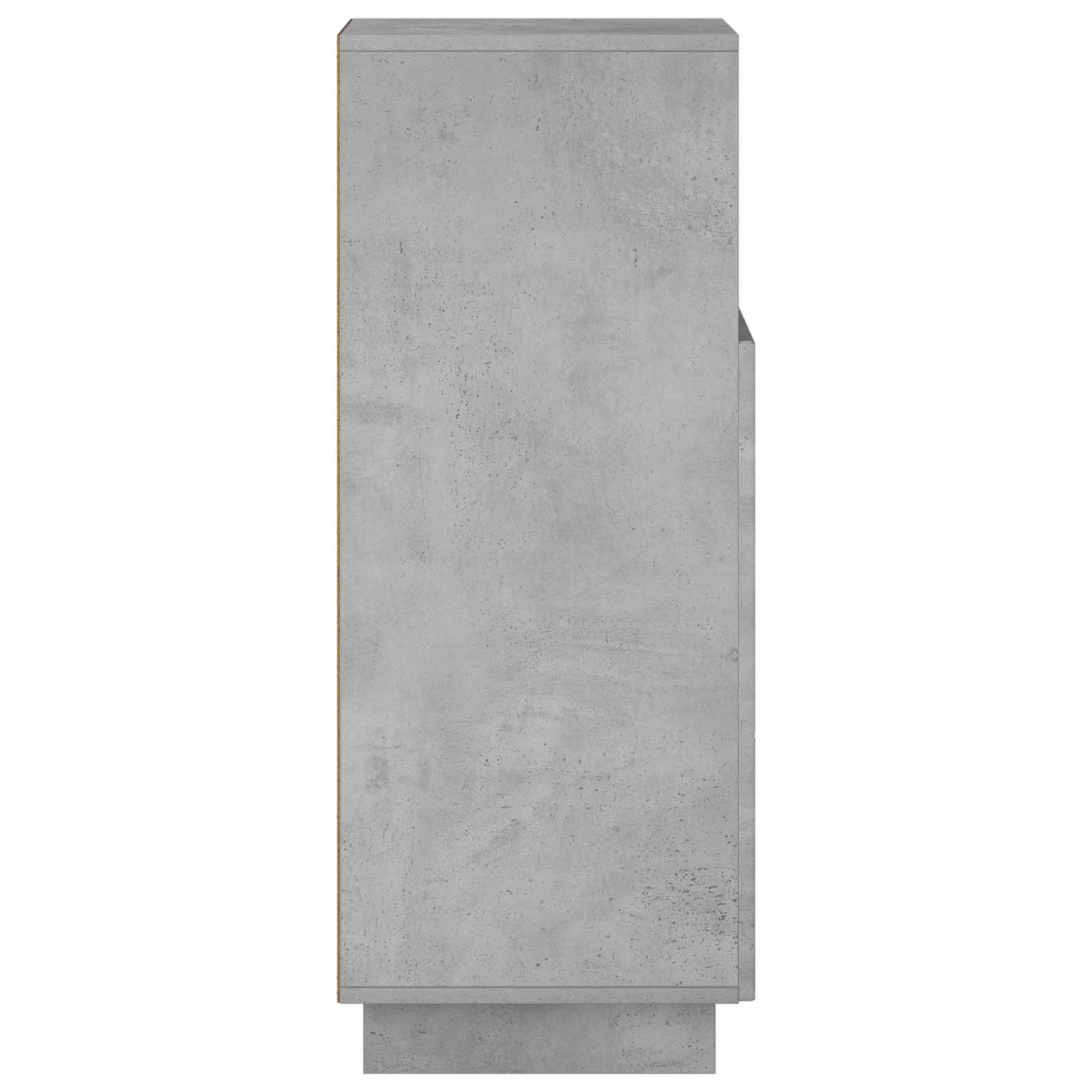 Vonios spintelė Betono pilka 36,5 x 38 x 95 cm Apdirbta mediena