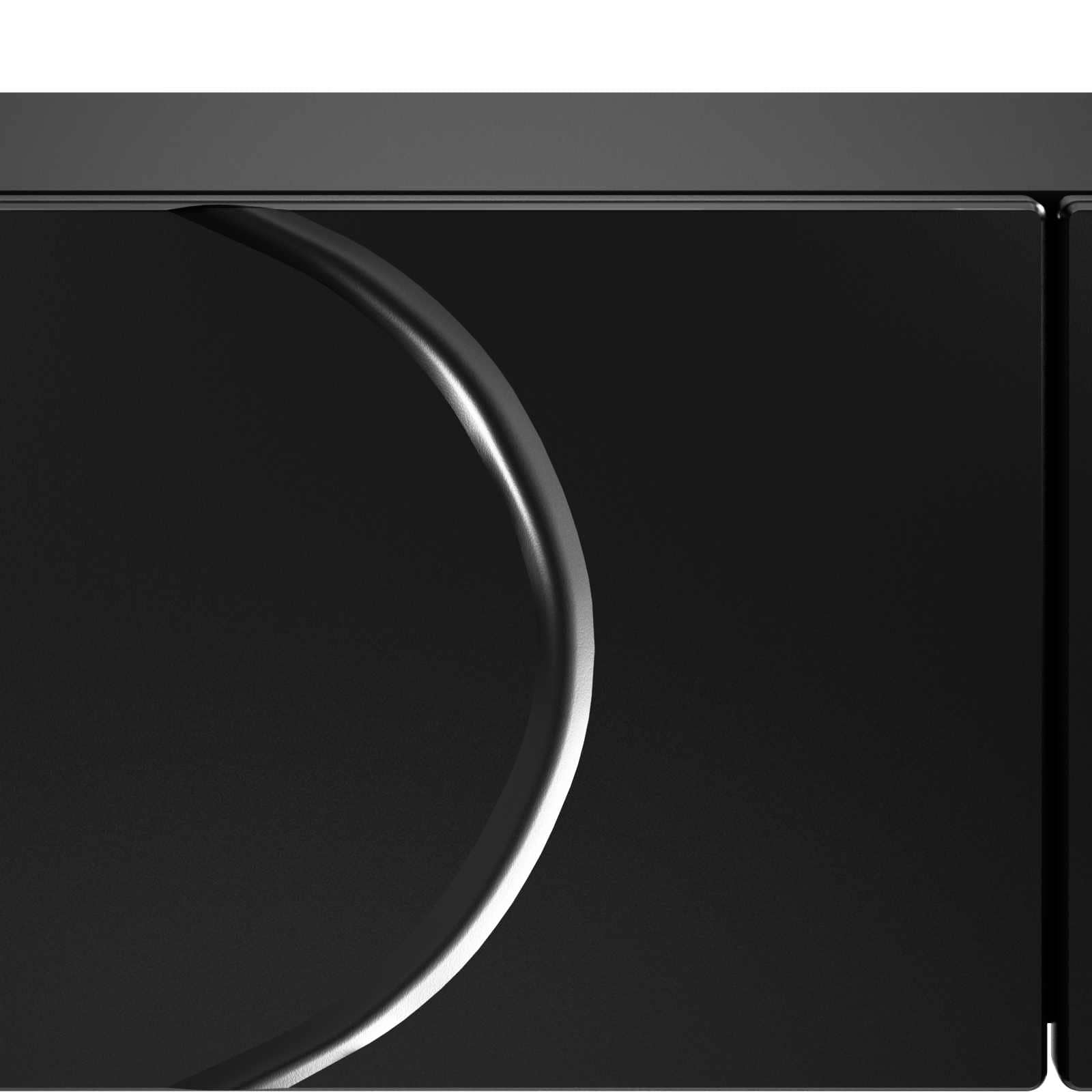 Konsolinis stalas Juoda 96,5 x 38 x 75 cm Apdirbta mediena