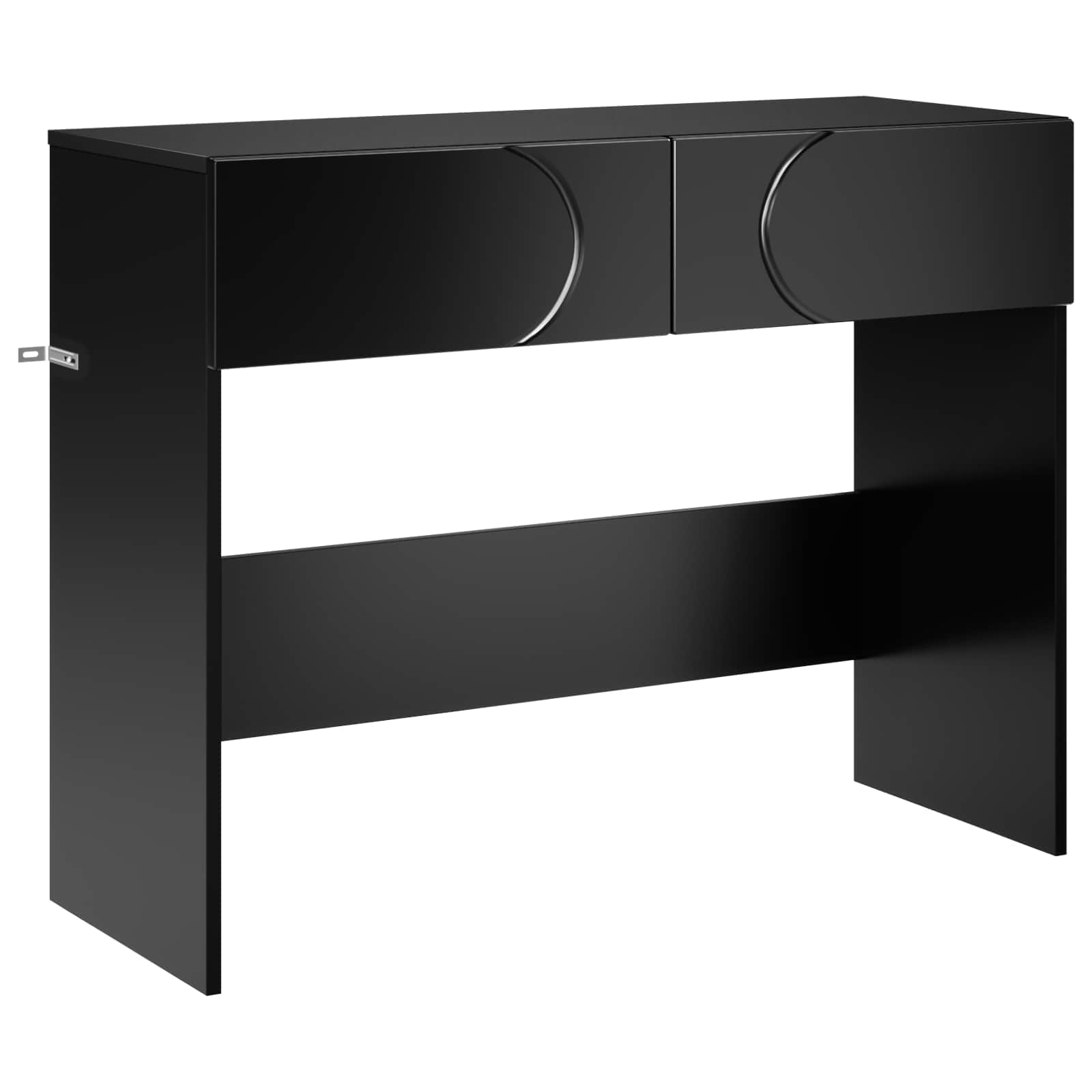 Konsolinis stalas Juoda 96,5 x 38 x 75 cm Apdirbta mediena