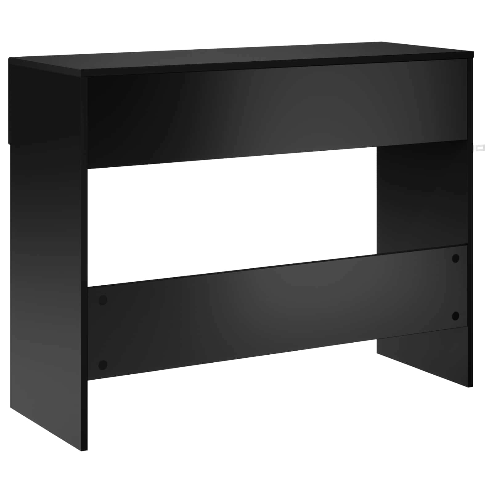 Konsolinis stalas Juoda 96,5 x 38 x 75 cm Apdirbta mediena
