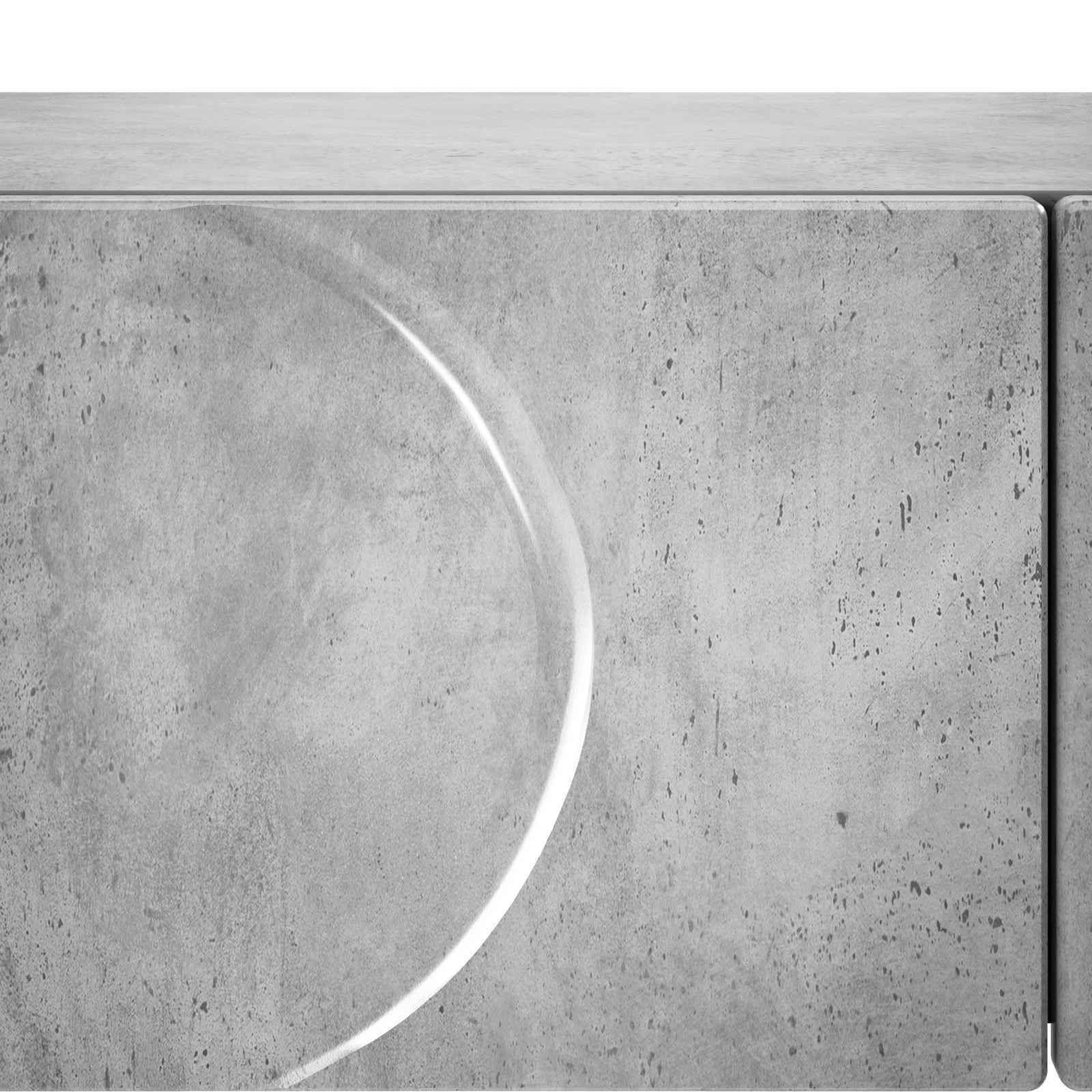 Konsolinis stalas Betono pilka 96,5 x 38 x 75 cm