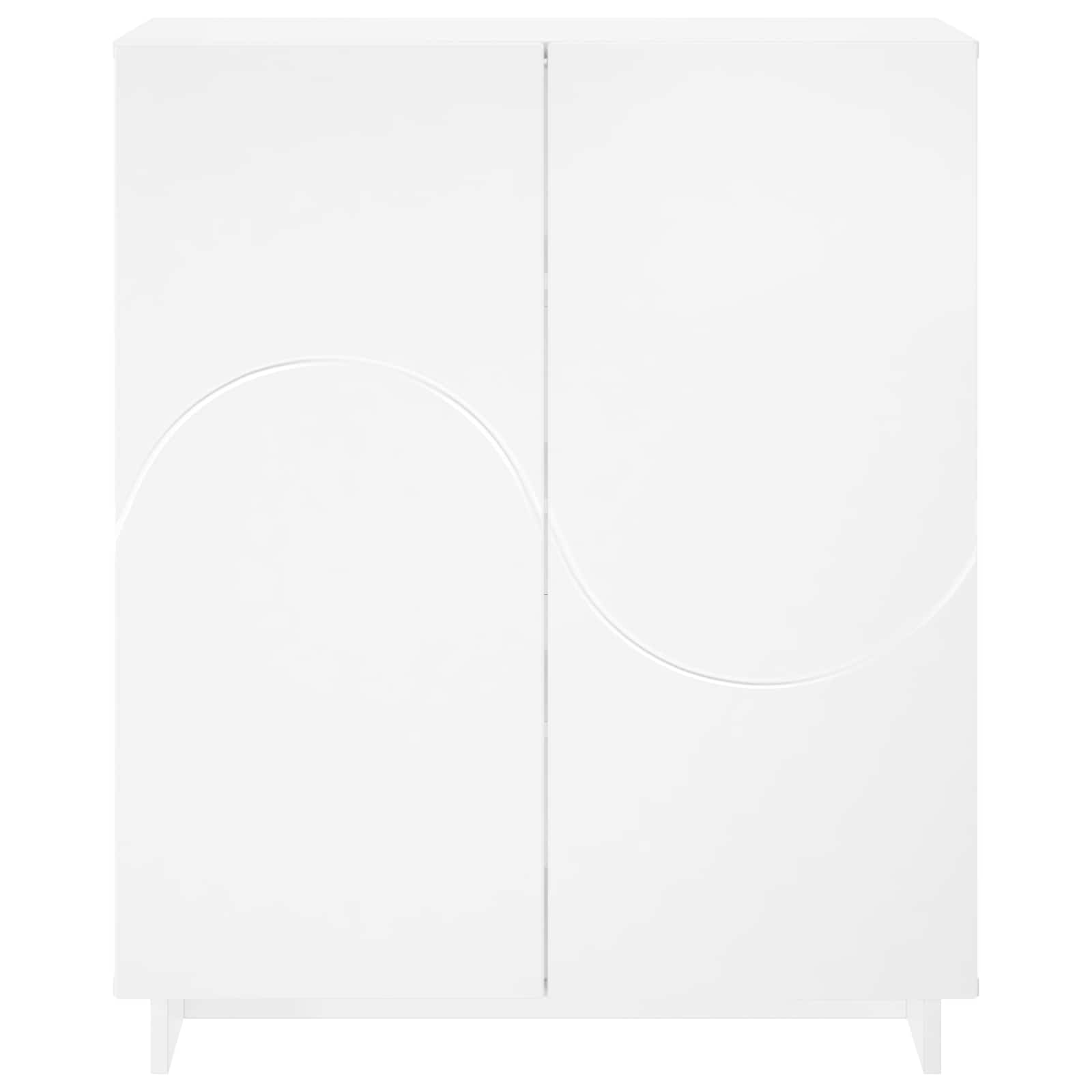 Batu skrynia 73 x 38 x 87,5 cm Apdirbta mediena Balta