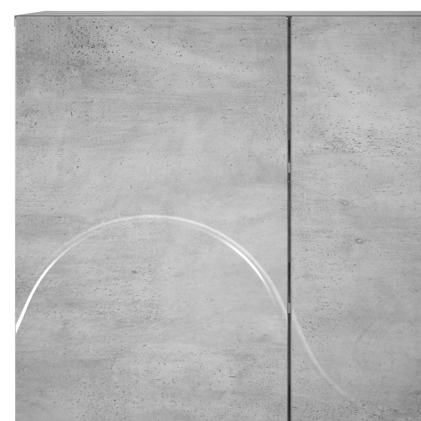 Batu skrynia 73 x 38 x 87,5 cm Apdirbta mediena Betono pilka