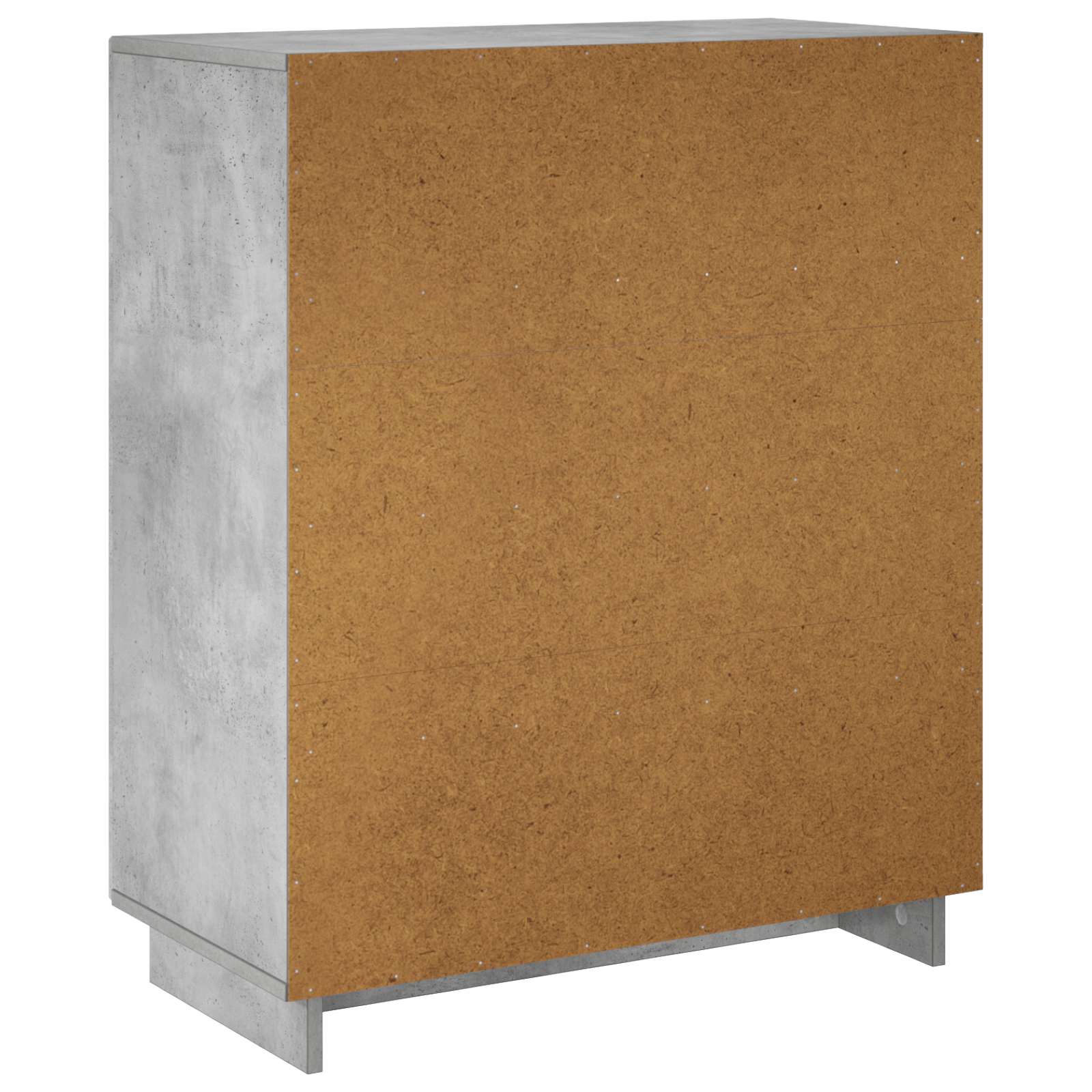 Batu skrynia 73 x 38 x 87,5 cm Apdirbta mediena Betono pilka