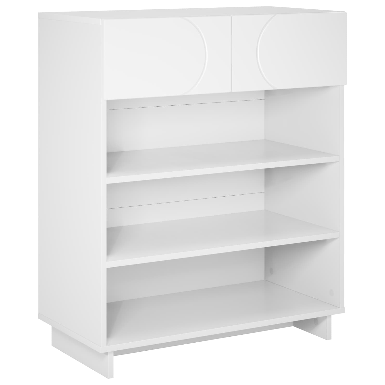 Batu skrynia 73 x 38 x 87,5 cm Apdirbta mediena Balta
