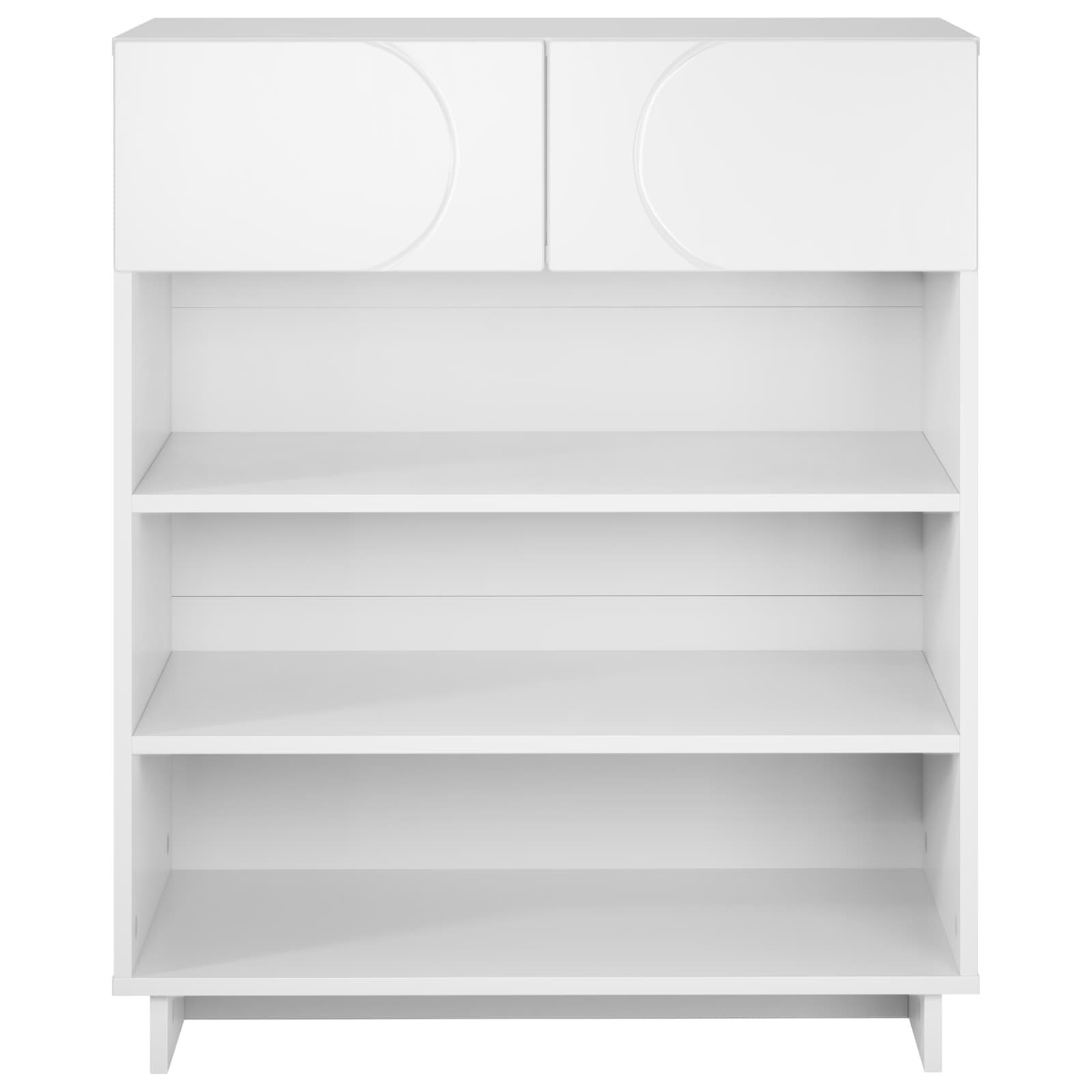 Batu skrynia 73 x 38 x 87,5 cm Apdirbta mediena Balta