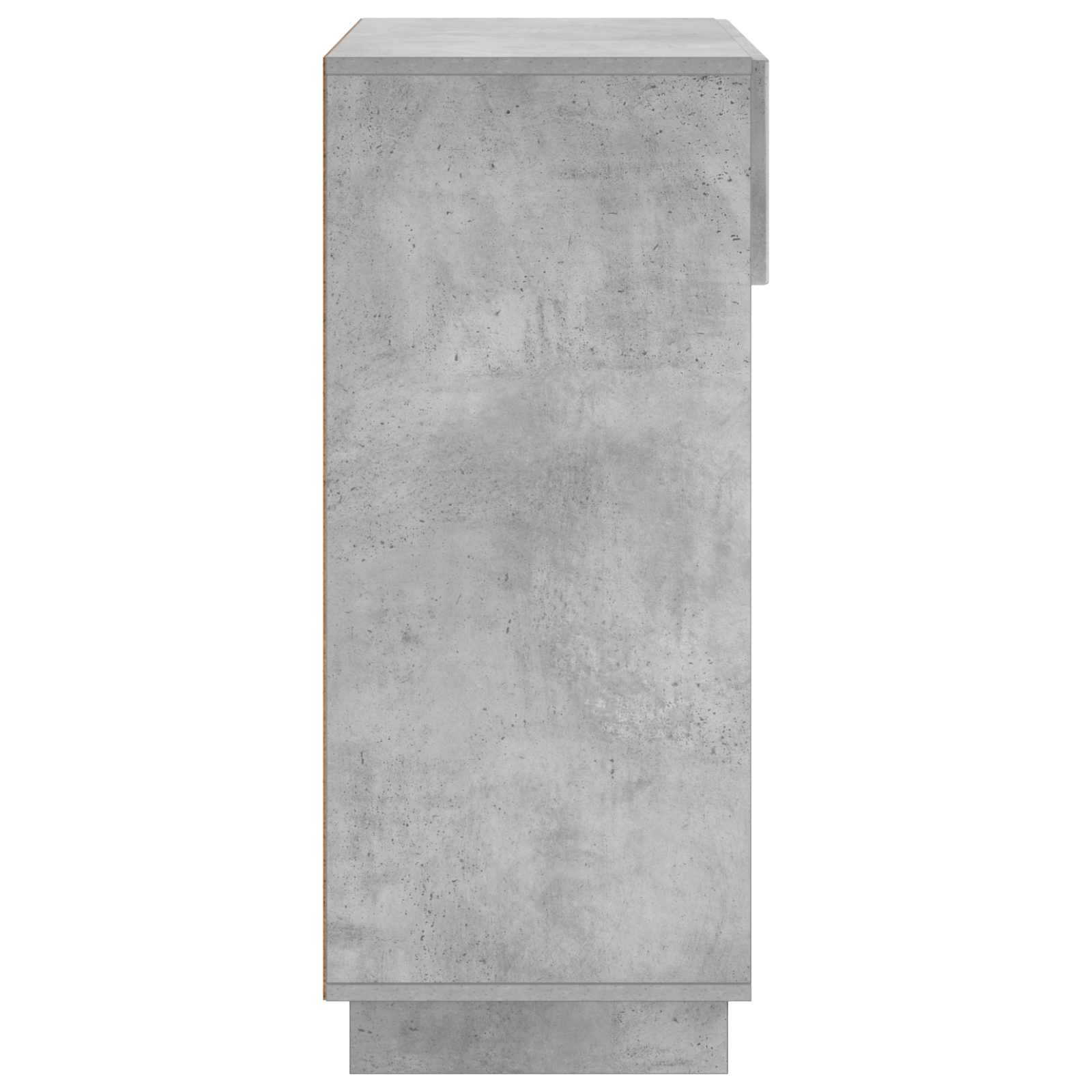 Batu skrynia 73 x 38 x 87,5 cm Apdirbta mediena Betono pilka