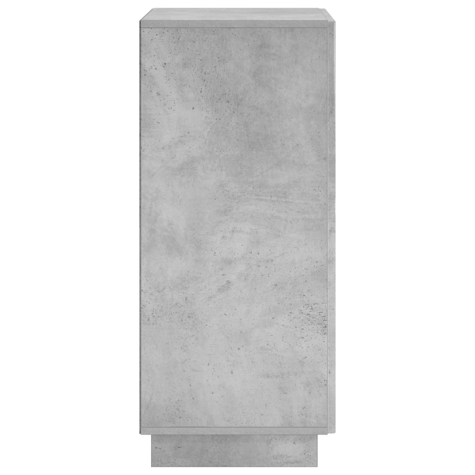 Batu skrynia 48 x 38 x 87,5 cm Apdirbta mediena Betono pilka