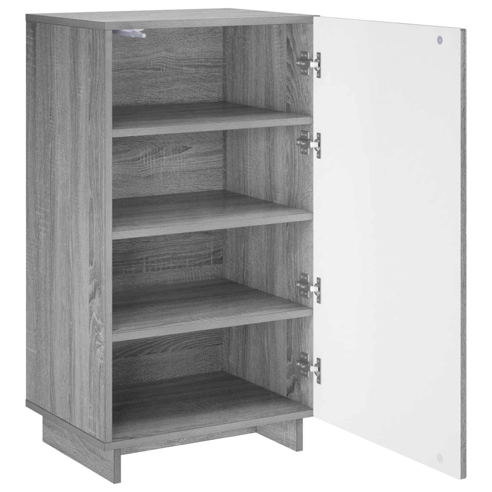 Batu skrynia 48 x 38 x 87,5 cm Apdirbta mediena Pilka Sonoma