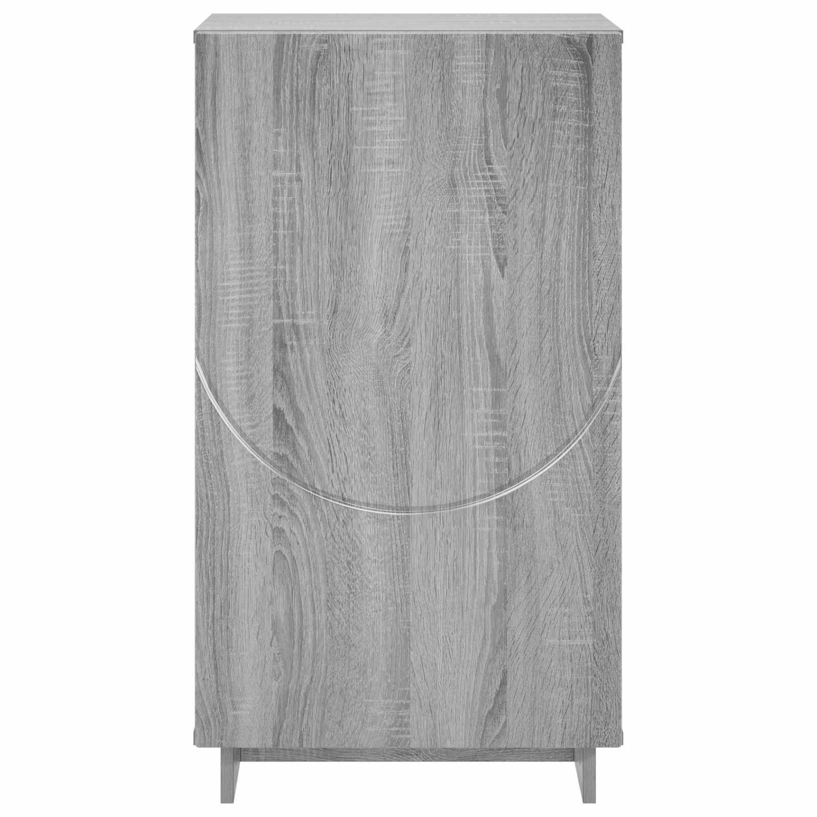 Batu skrynia 48 x 38 x 87,5 cm Apdirbta mediena Pilka Sonoma
