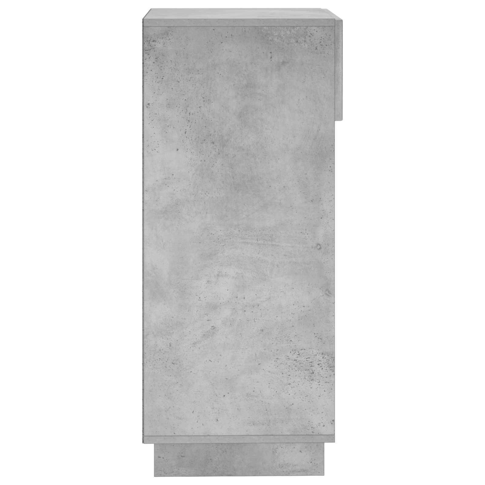 Batu skrynia 48 x 38 x 87,5 cm Apdirbta mediena Betono pilka