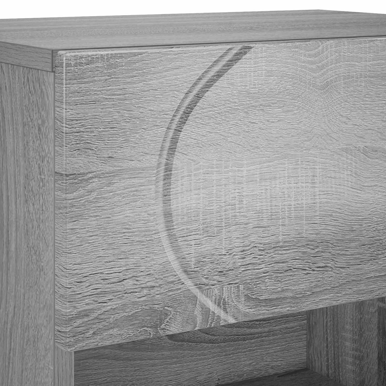 Batu skrynia 48 x 38 x 87,5 cm Apdirbta mediena Pilka Sonoma