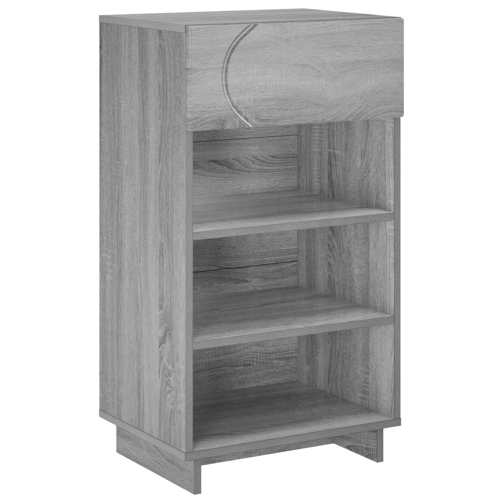 Batu skrynia 48 x 38 x 87,5 cm Apdirbta mediena Pilka Sonoma