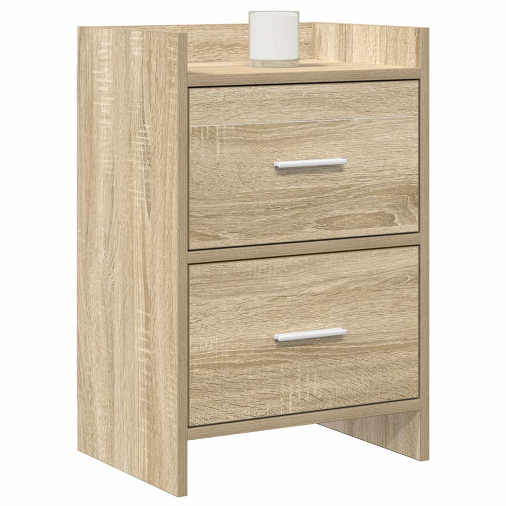 Naktiniai staliukai 2 pcs Sonoma ąžuolas 40 x 30 x 60 cm