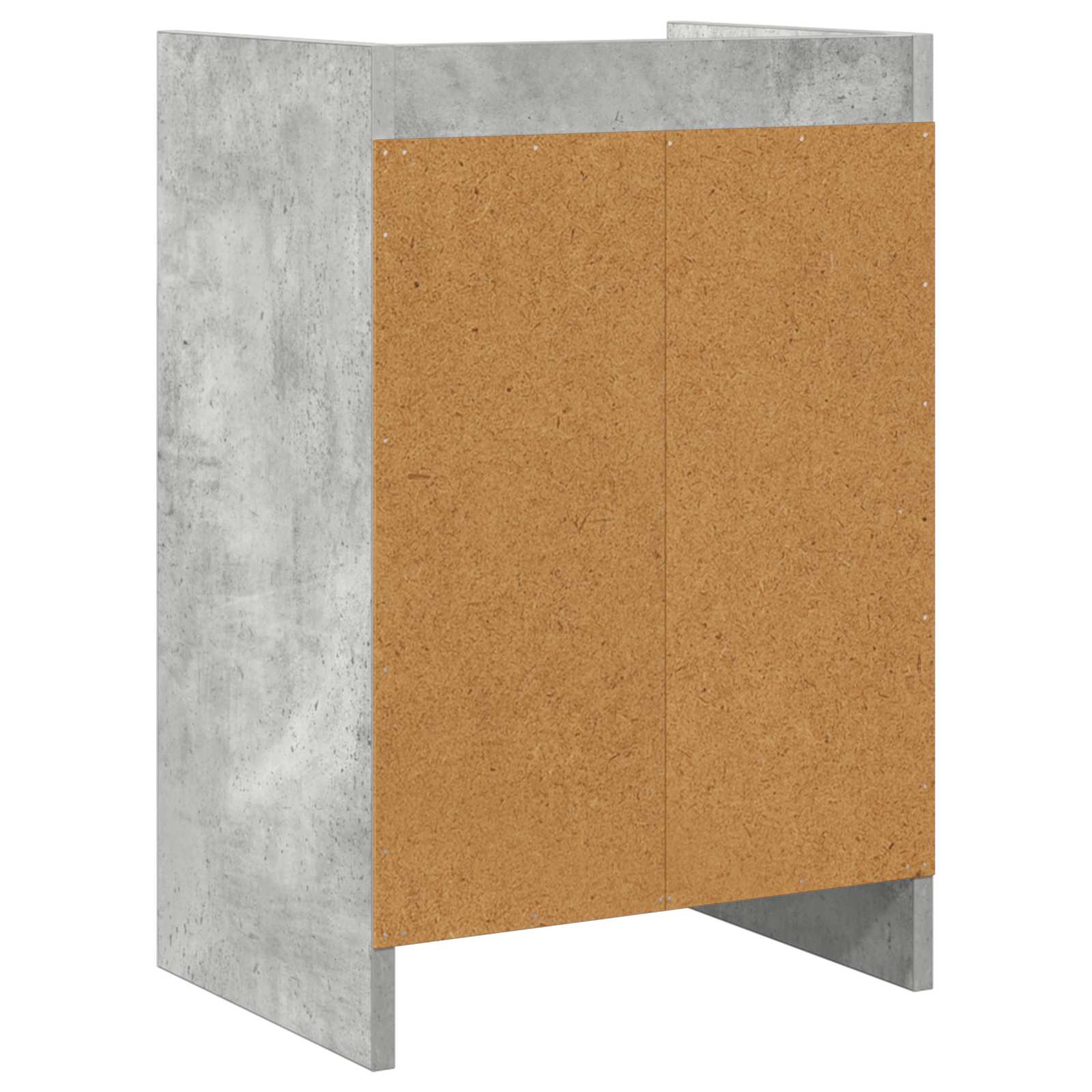 Naktiniai staliukai 2 pcs Betono pilka 40 x 30 x 60 cm