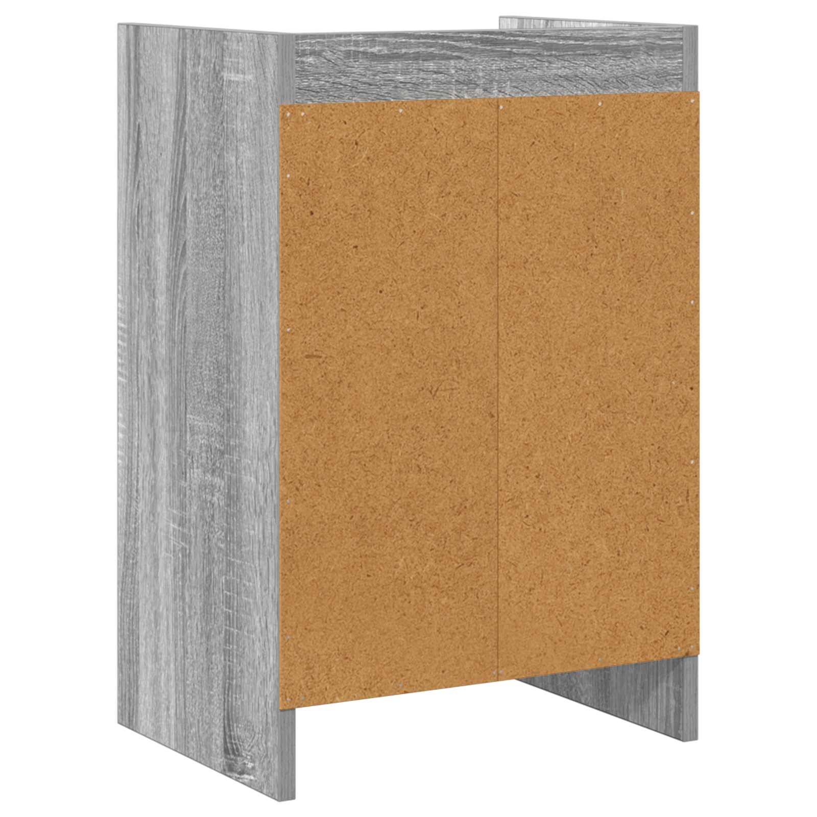 Naktiniai staliukai 2 pcs Pilka Sonoma 40 x 30 x 60 cm