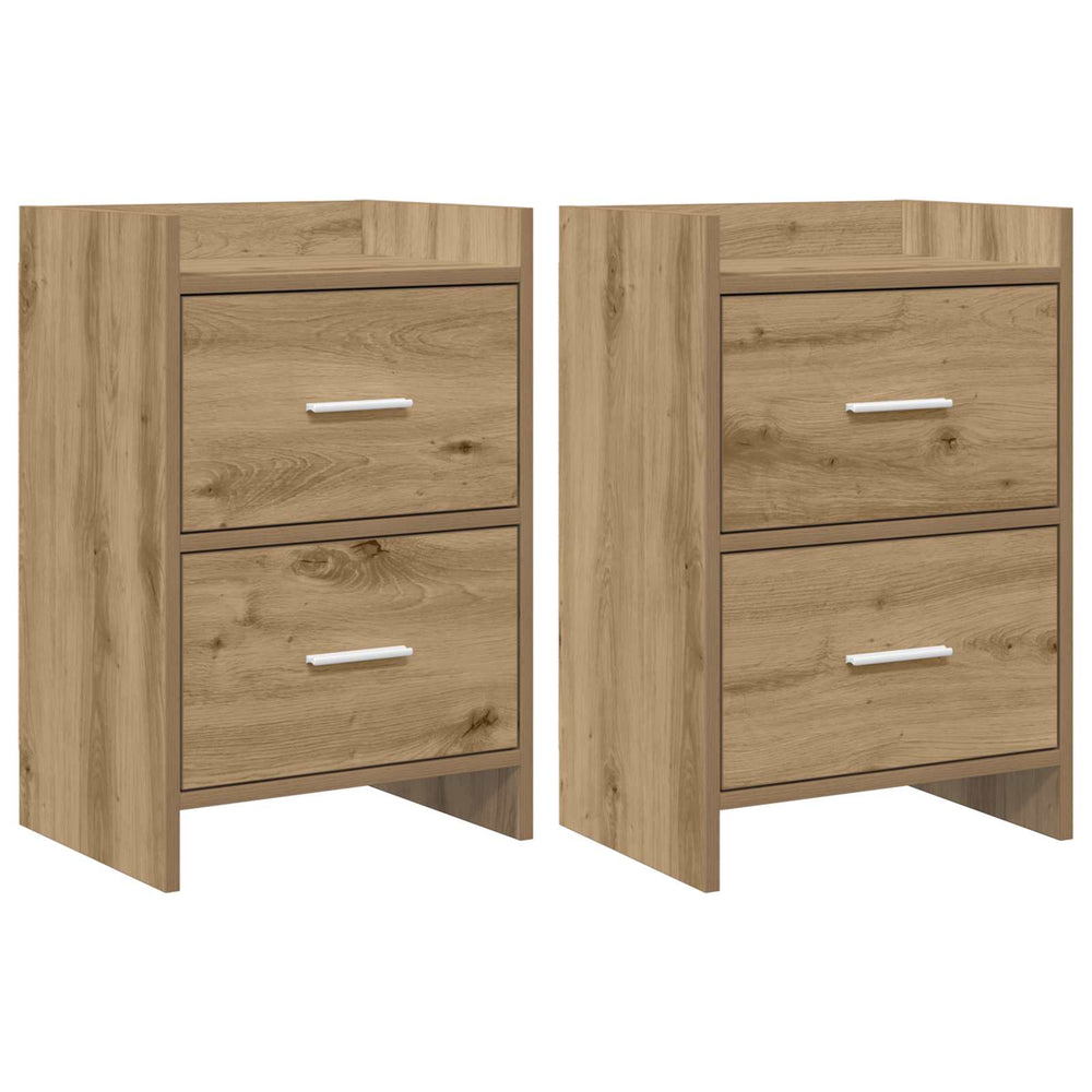 Naktiniai staliukai 2 pcs Artisano ąžuolo 40 x 30 x 60 cm