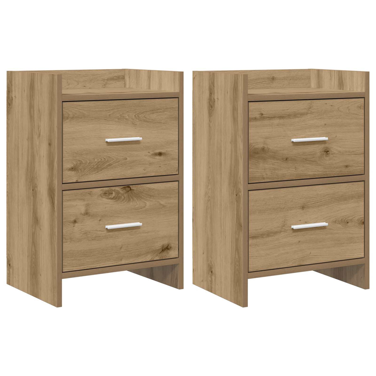 Naktiniai staliukai 2 pcs Artisano ąžuolo 40 x 30 x 60 cm