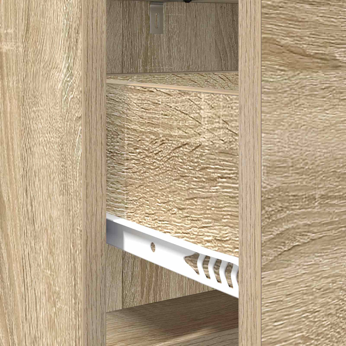Naktiniai staliukai 2 pcs Sonoma ąžuolas 40 x 30 x 60 cm