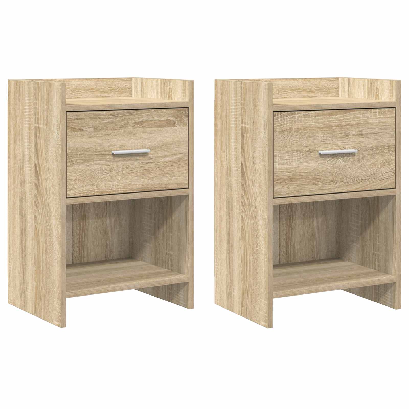 Naktiniai staliukai 2 pcs Sonoma ąžuolas 40 x 30 x 60 cm