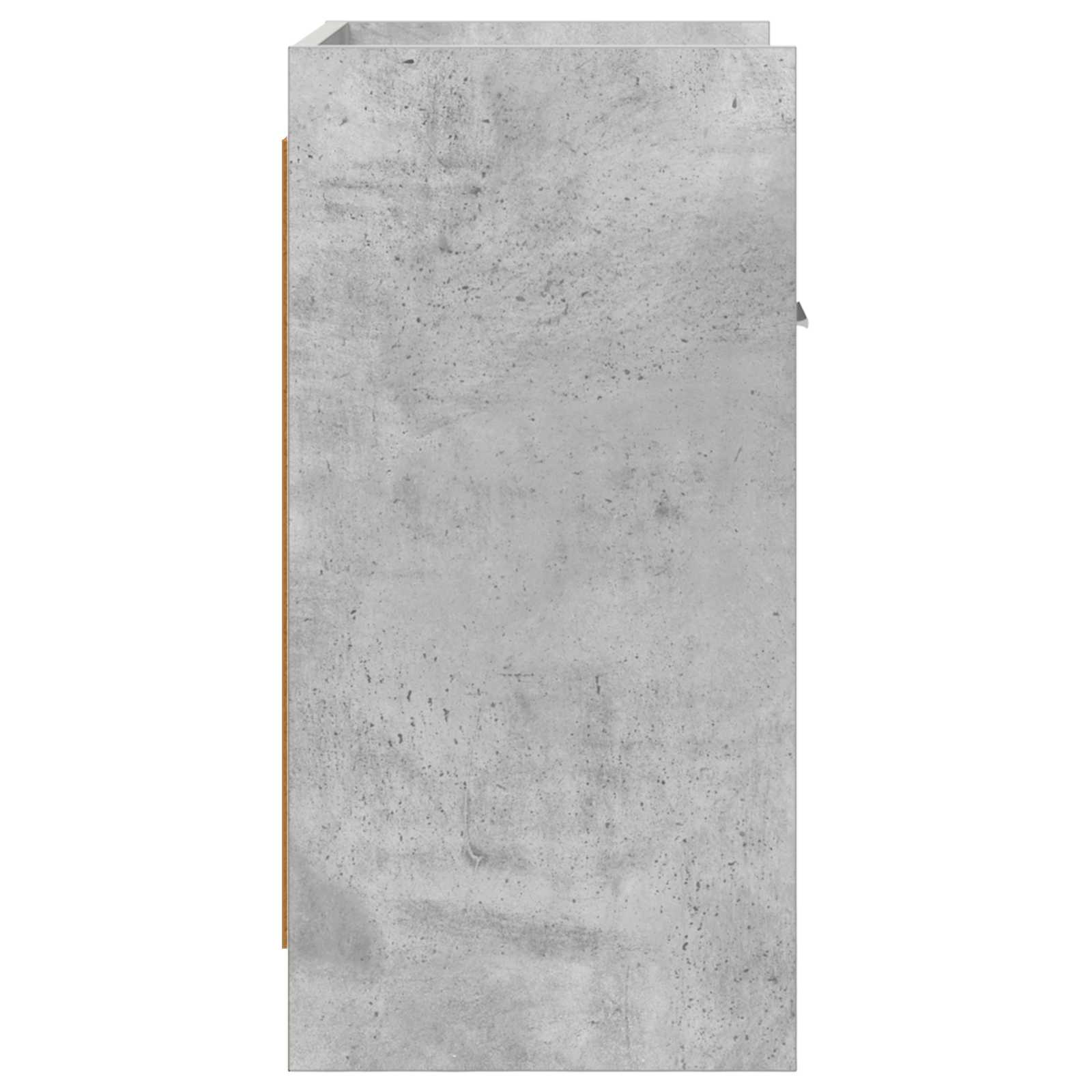 Naktiniai staliukai 2 pcs Betono pilka 40 x 30 x 60 cm