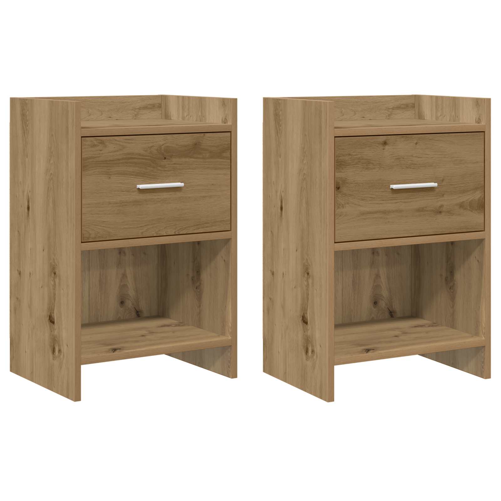 Naktiniai staliukai 2 pcs Artisano ąžuolo 40 x 30 x 60 cm