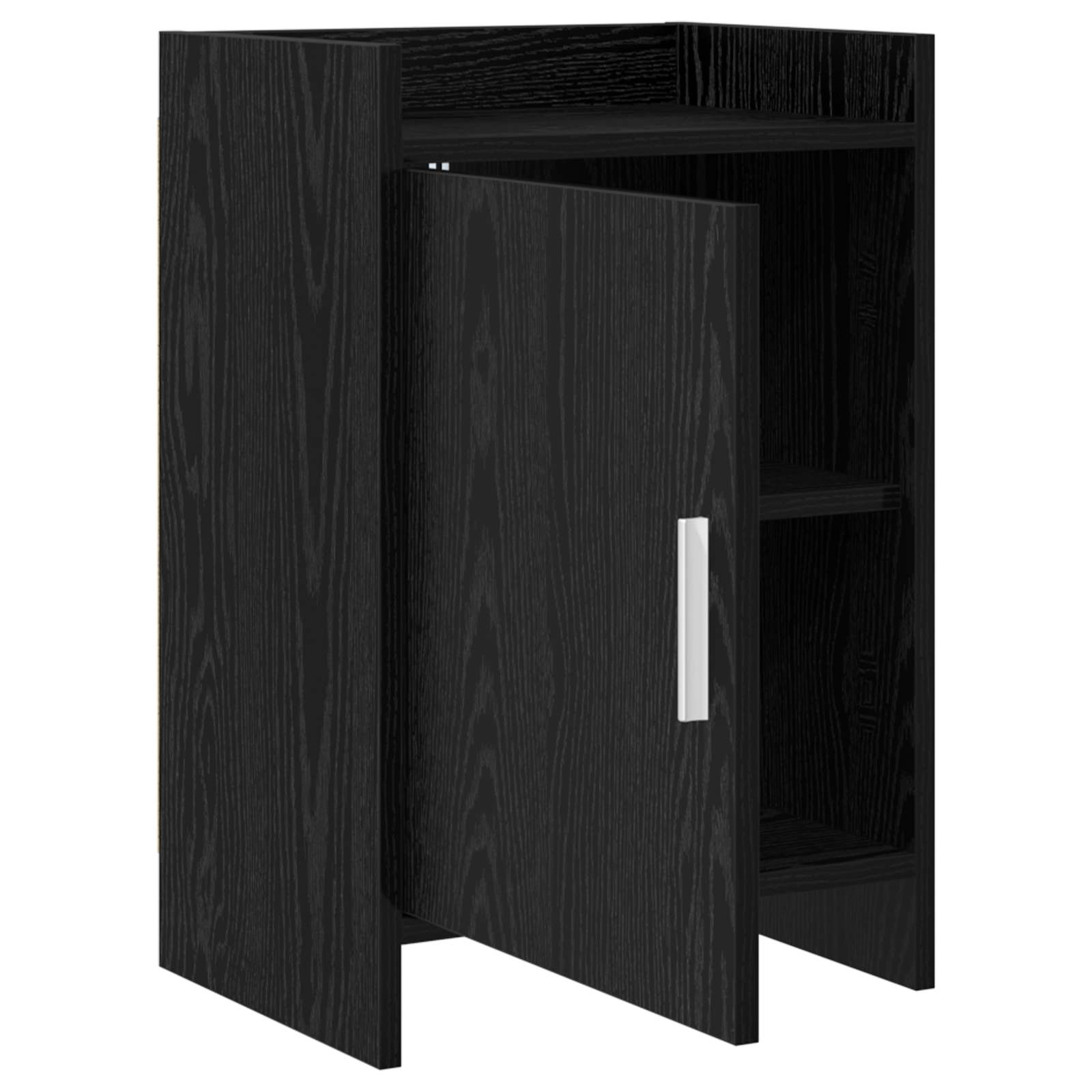 Naktiniai staliukai 2 pcs Juodojo ąžuolo 40 x 30 x 60 cm