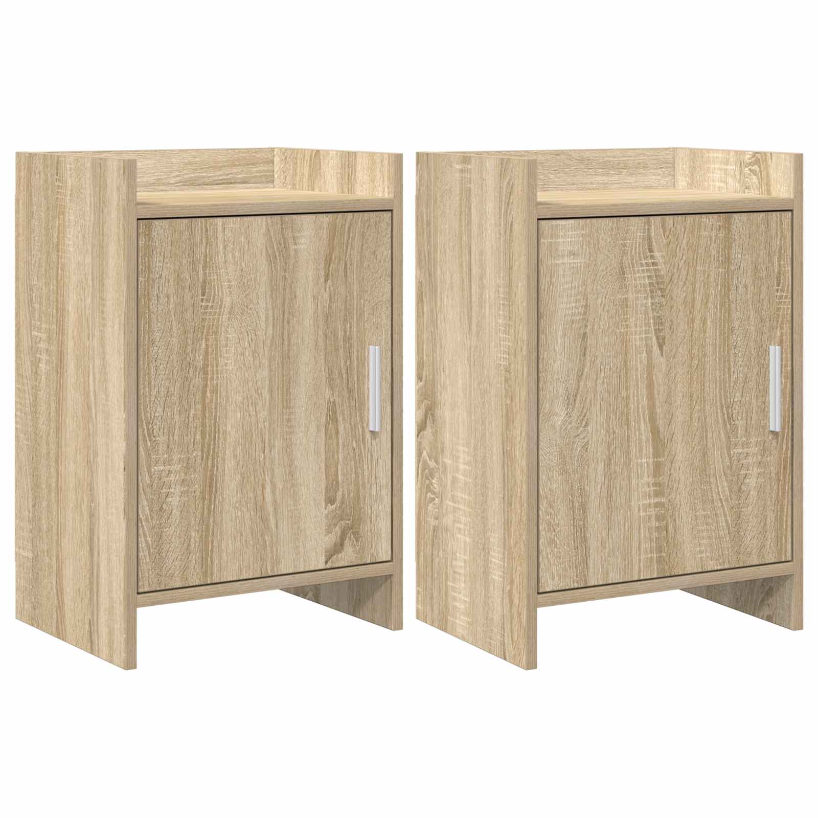 Naktiniai staliukai 2 pcs Sonoma ąžuolas 40 x 30 x 60 cm