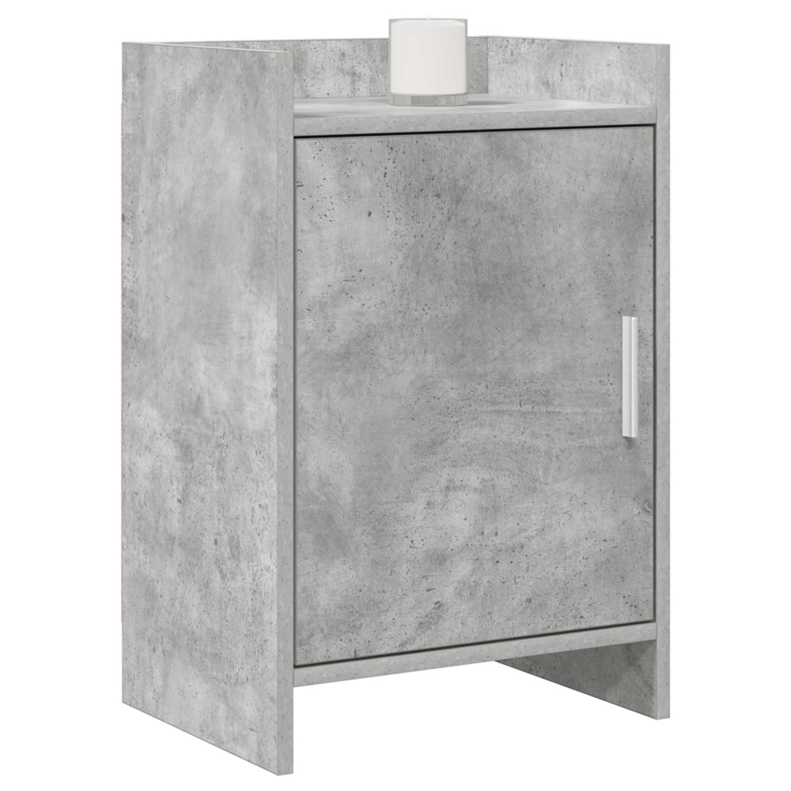 Naktiniai staliukai 2 pcs Betono pilka 40 x 30 x 60 cm