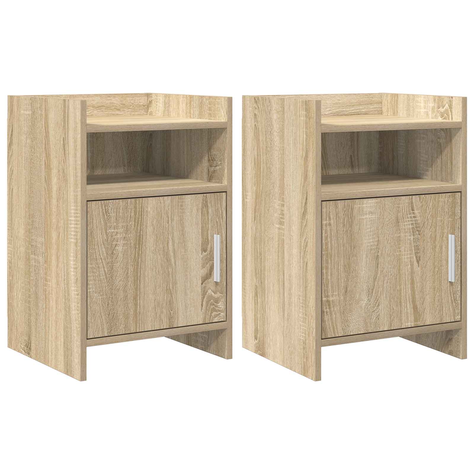 Naktiniai staliukai 2 pcs Sonoma ąžuolas 40 x 36 x 60 cm