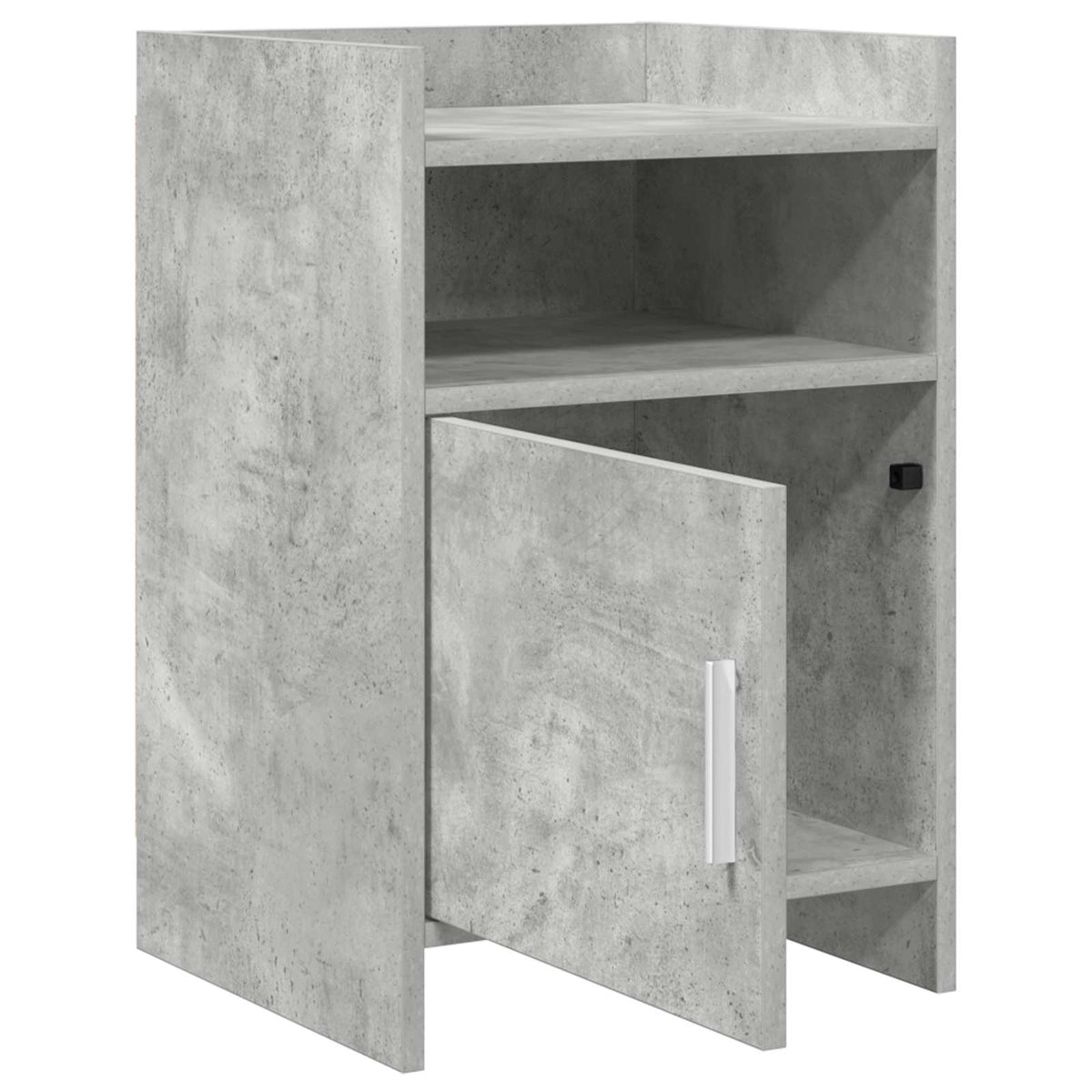 Naktiniai staliukai 2 pcs Betono pilka 40 x 36 x 60 cm