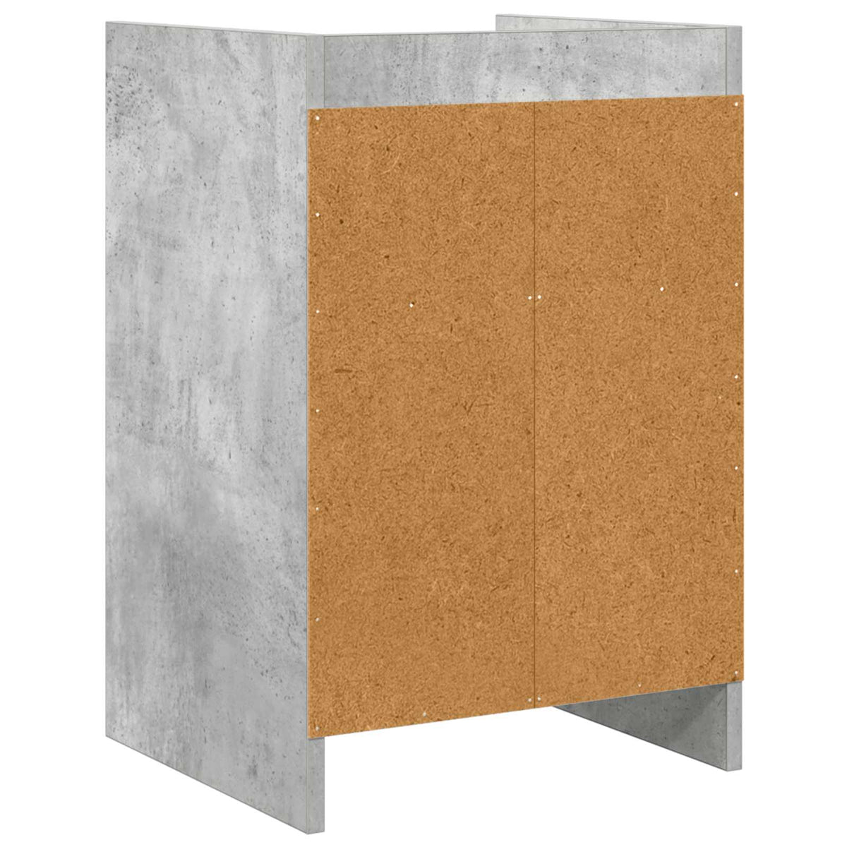 Naktiniai staliukai 2 pcs Betono pilka 40 x 36 x 60 cm